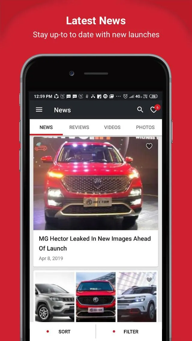 ZigWheels - Car, Bike & Review | Indus Appstore | Screenshot
