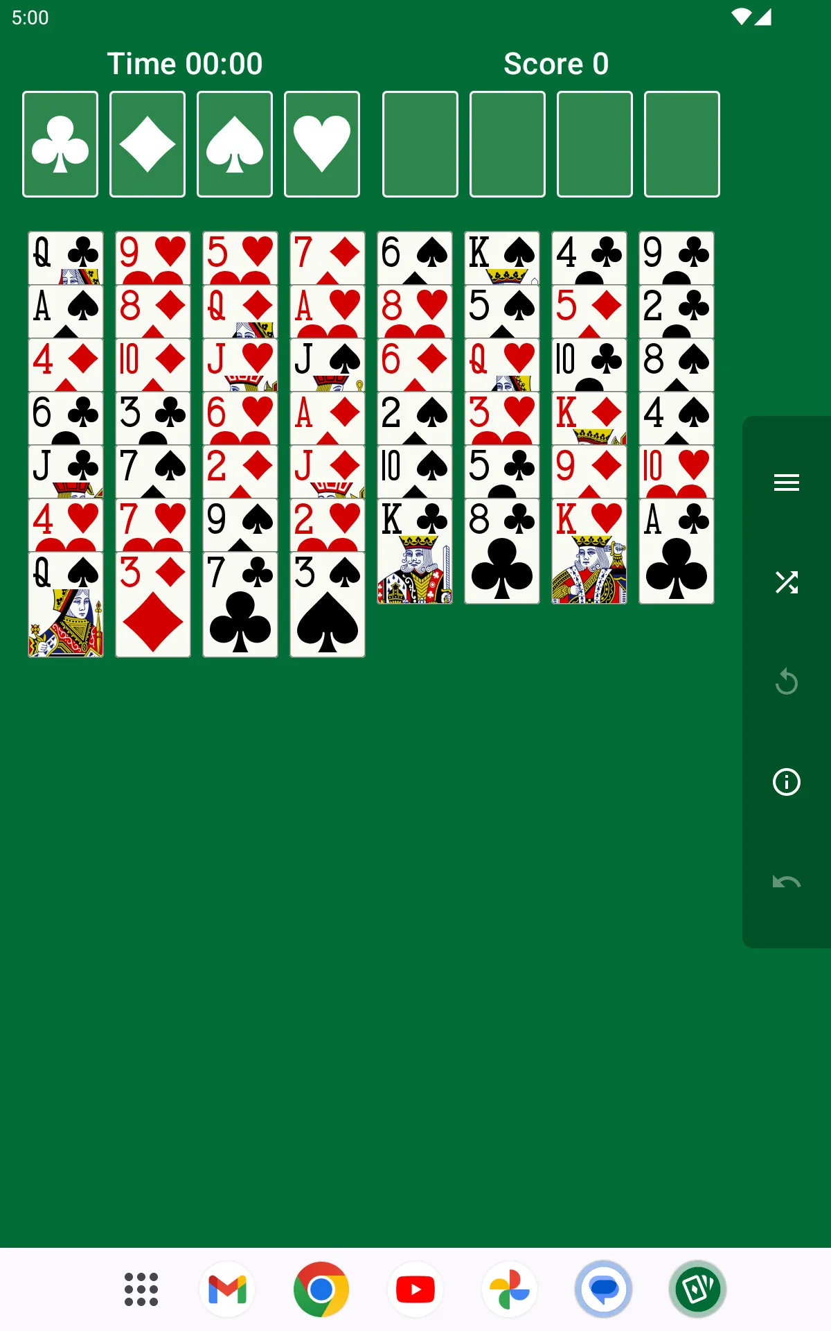 FreeCell | Indus Appstore | Screenshot