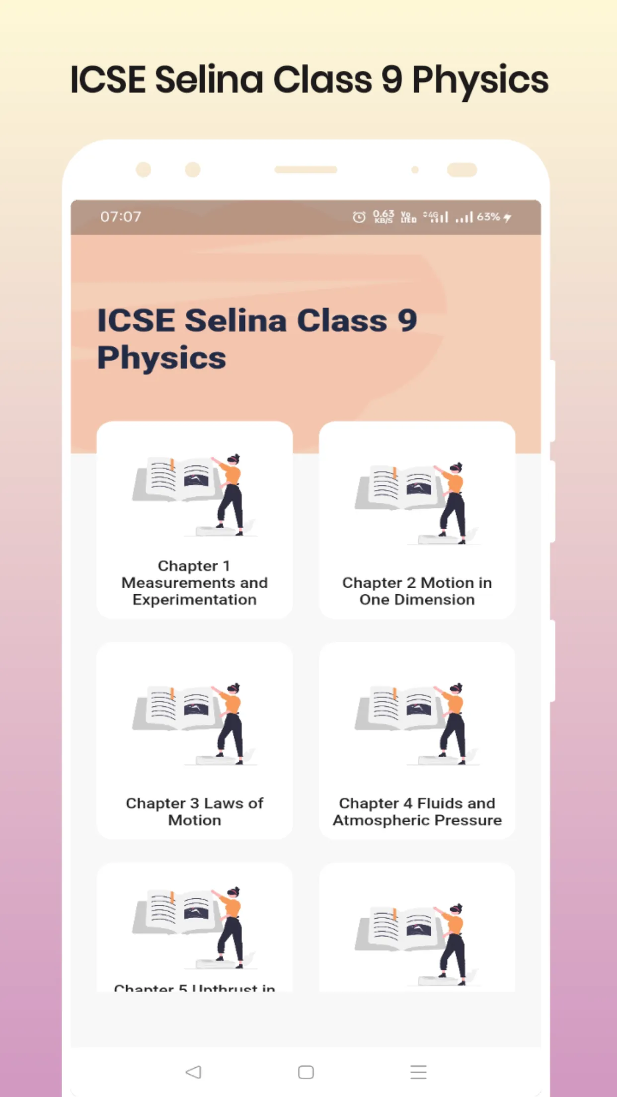 ICSE Selina Class 9 Physics | Indus Appstore | Screenshot