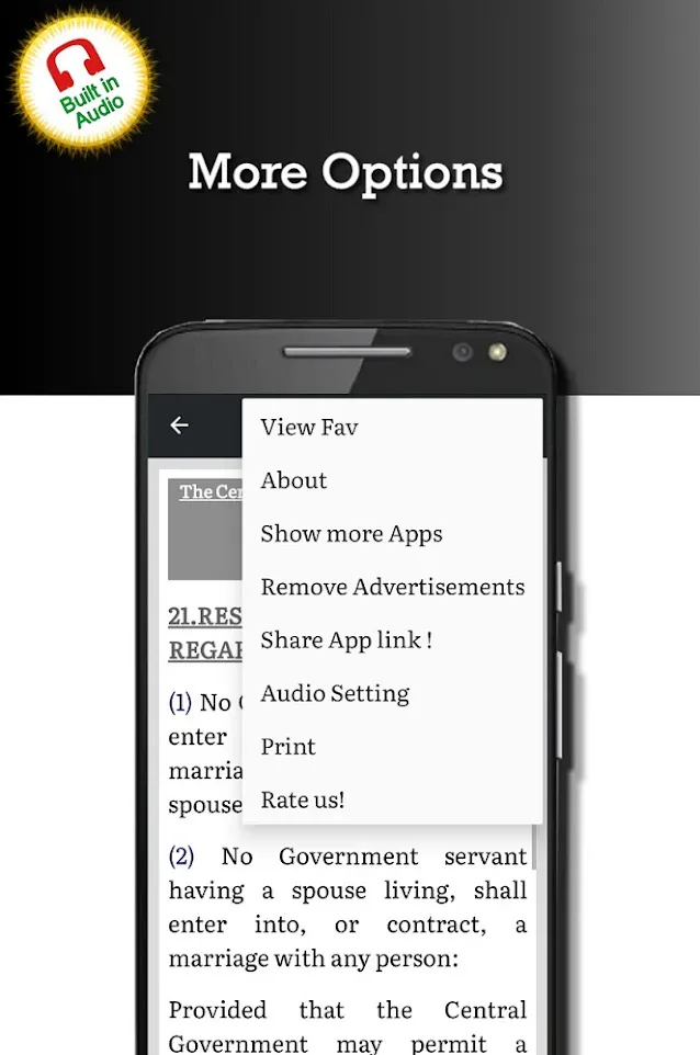 CCS (CONDUCT) RULES 1964 | Indus Appstore | Screenshot