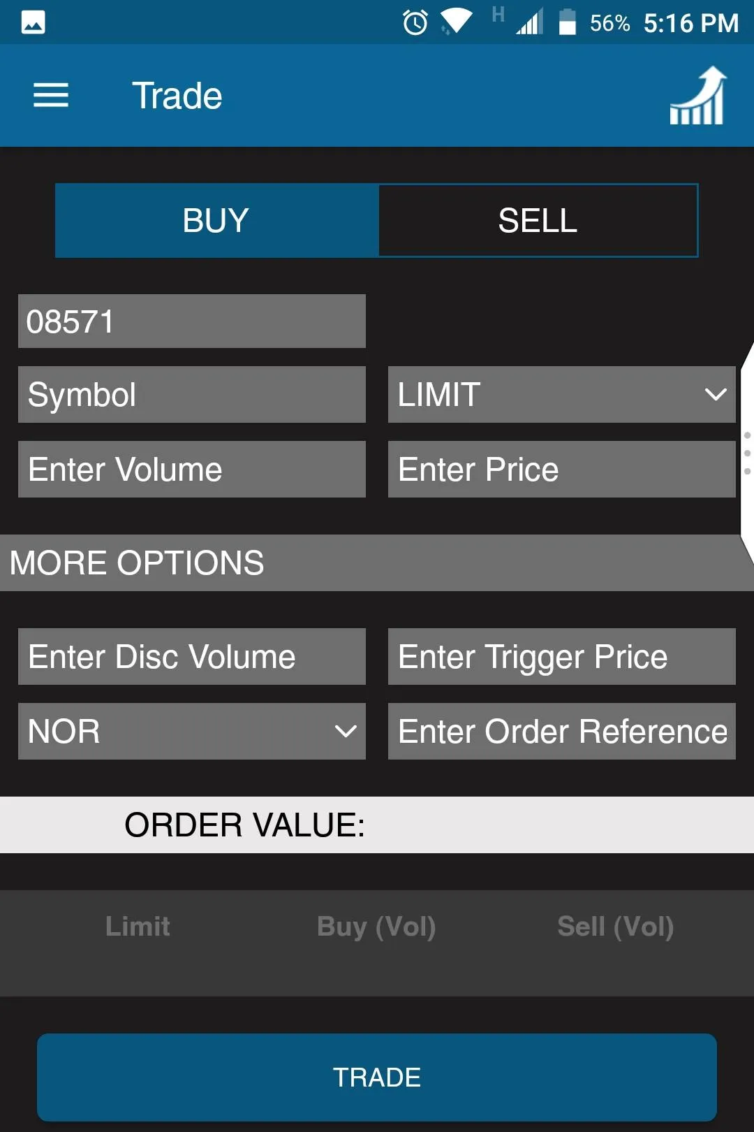 iTrade Terminal | Indus Appstore | Screenshot