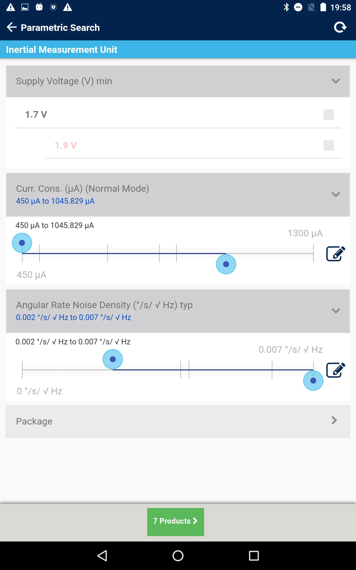 ST Sensors Finder | Indus Appstore | Screenshot