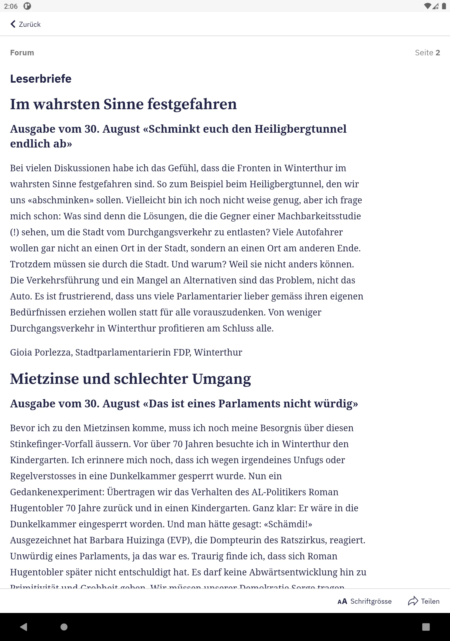 Der Landbote E-Paper | Indus Appstore | Screenshot