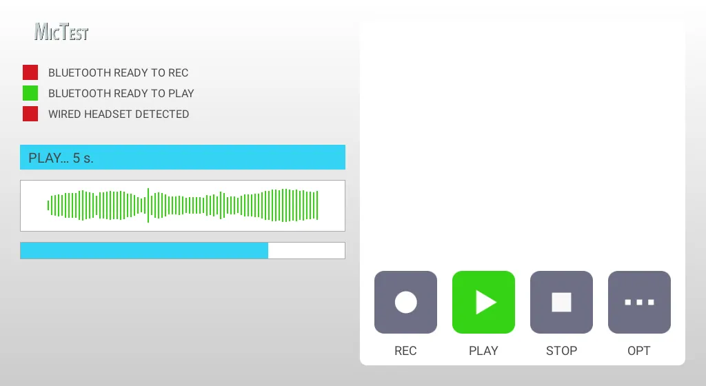 Mic Test | Indus Appstore | Screenshot