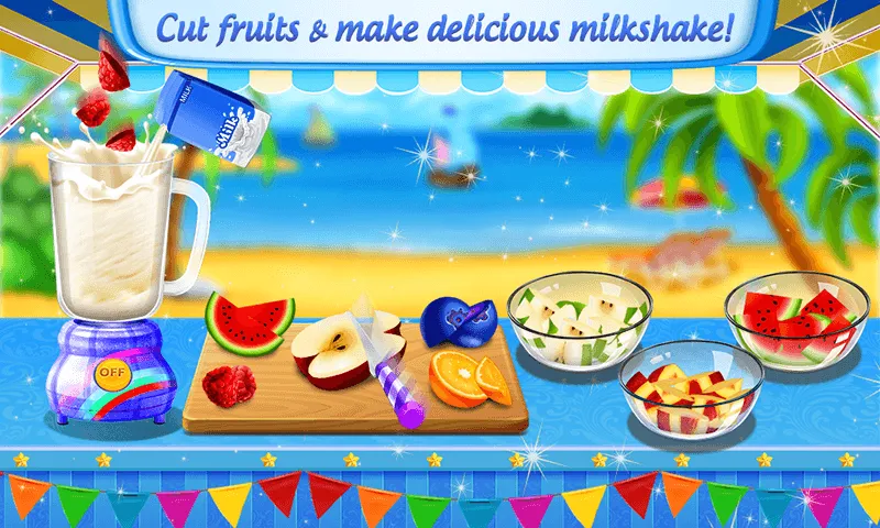 Milkshake Maker Chef Frozen | Indus Appstore | Screenshot