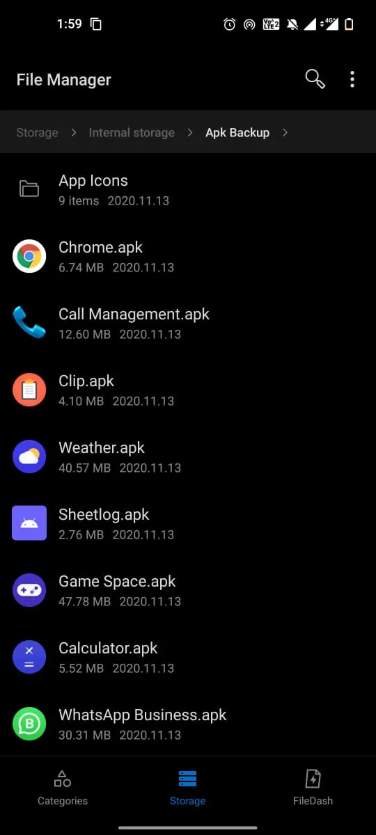 Apk Backup (Extractor) | Indus Appstore | Screenshot