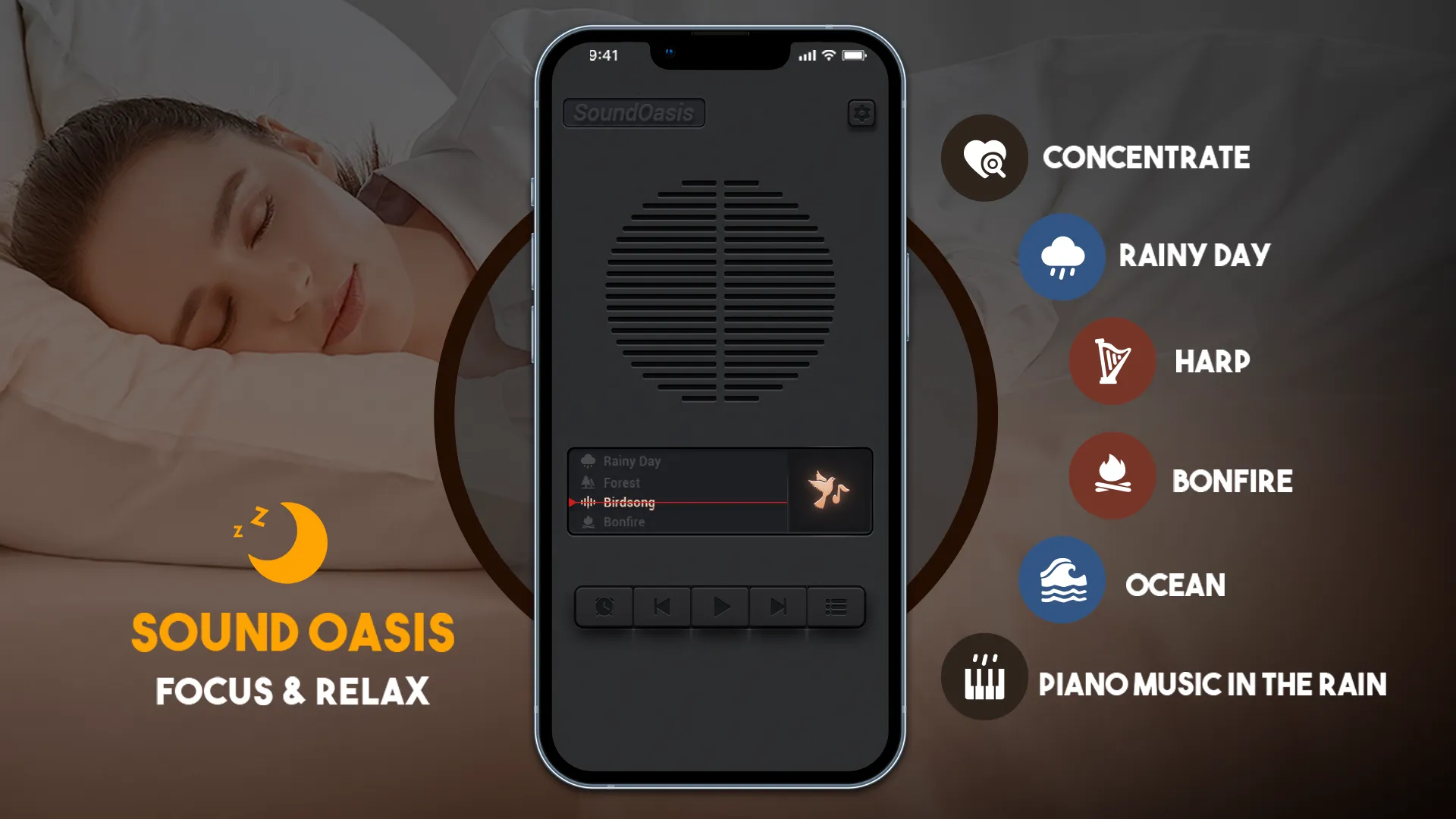 Sleep Sound FM - Sound Oasis | Indus Appstore | Screenshot