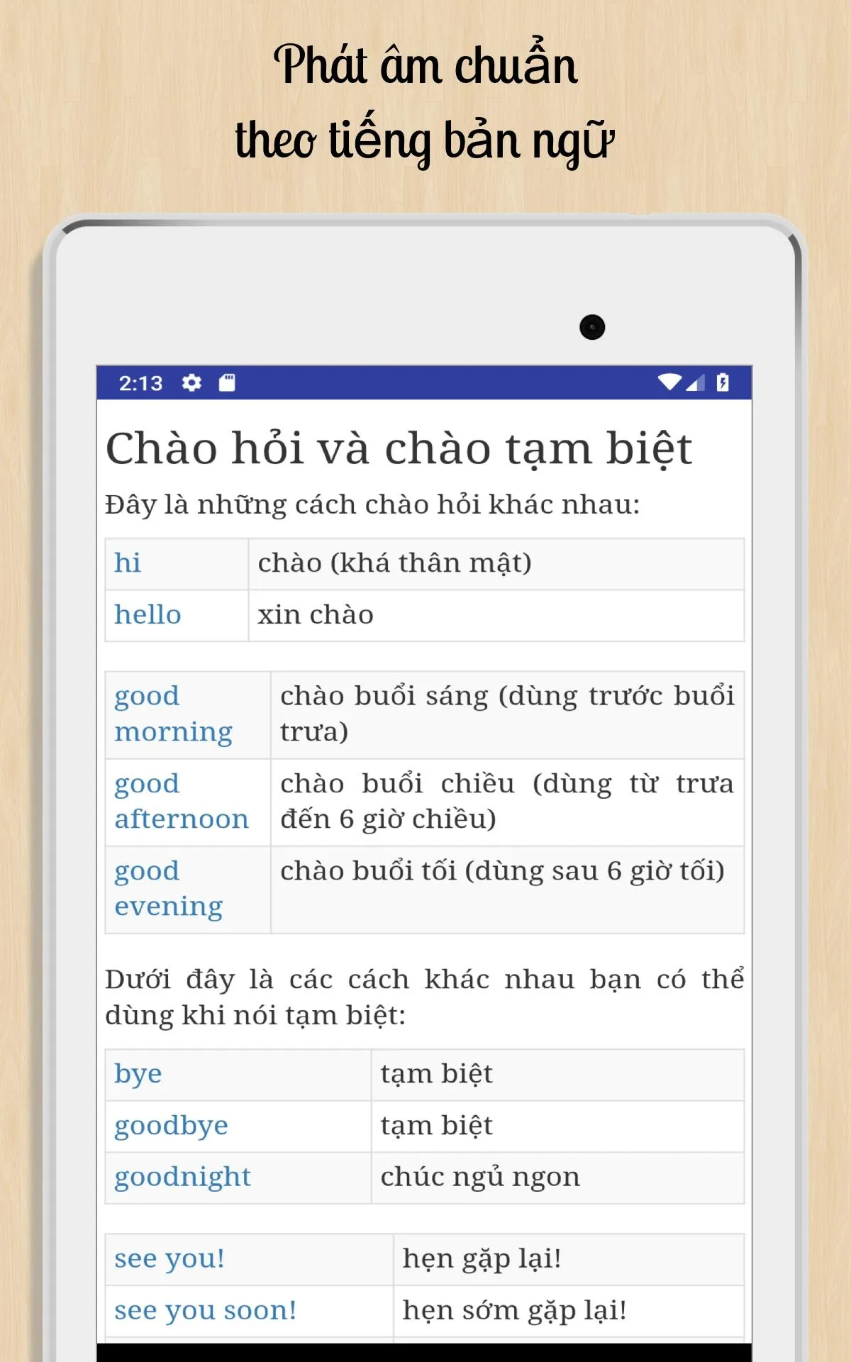 Tiếng Anh giao tiếp hàng ngày | Indus Appstore | Screenshot