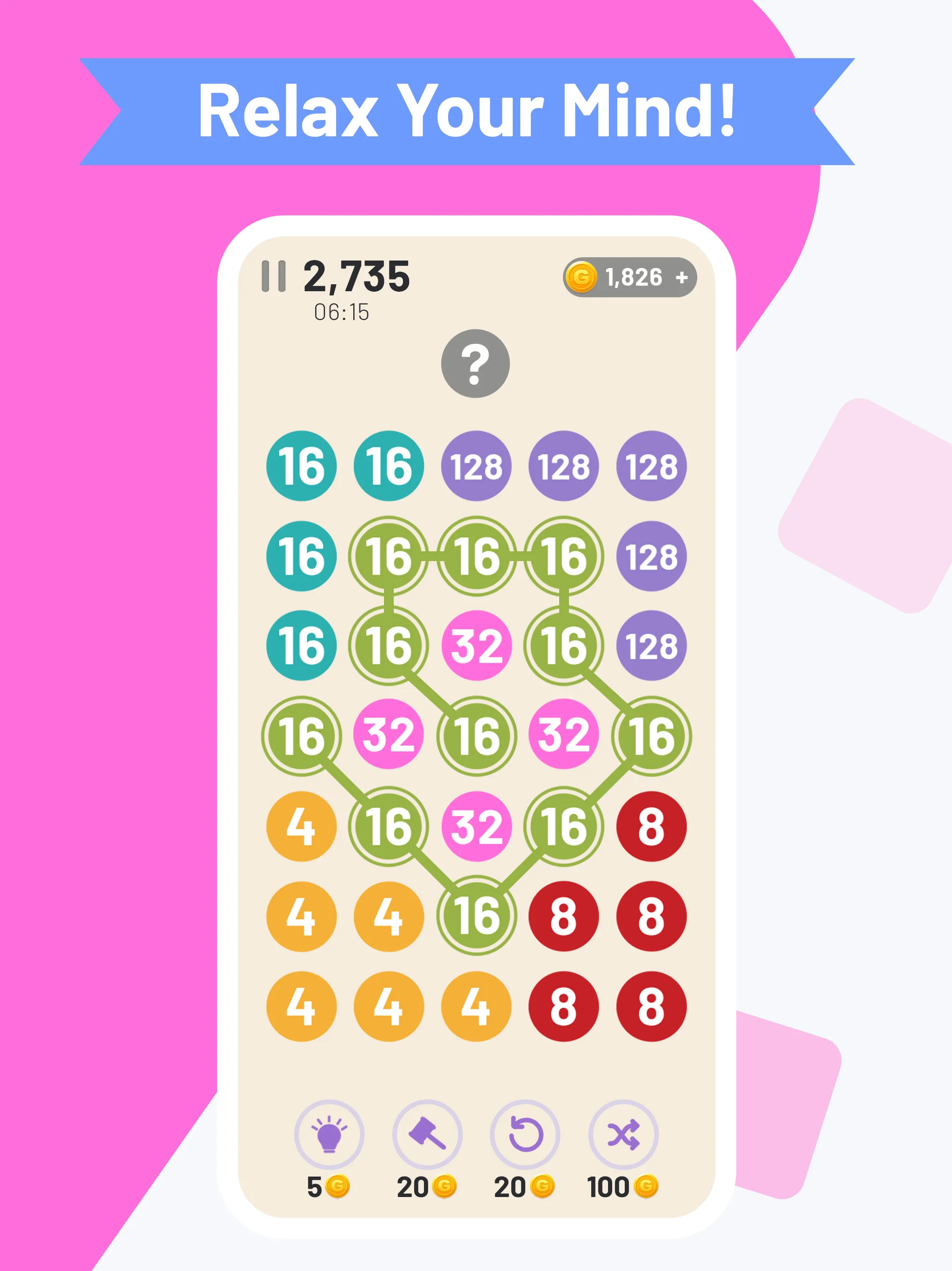 2248 Plus: Merge Number Puzzle | Indus Appstore | Screenshot