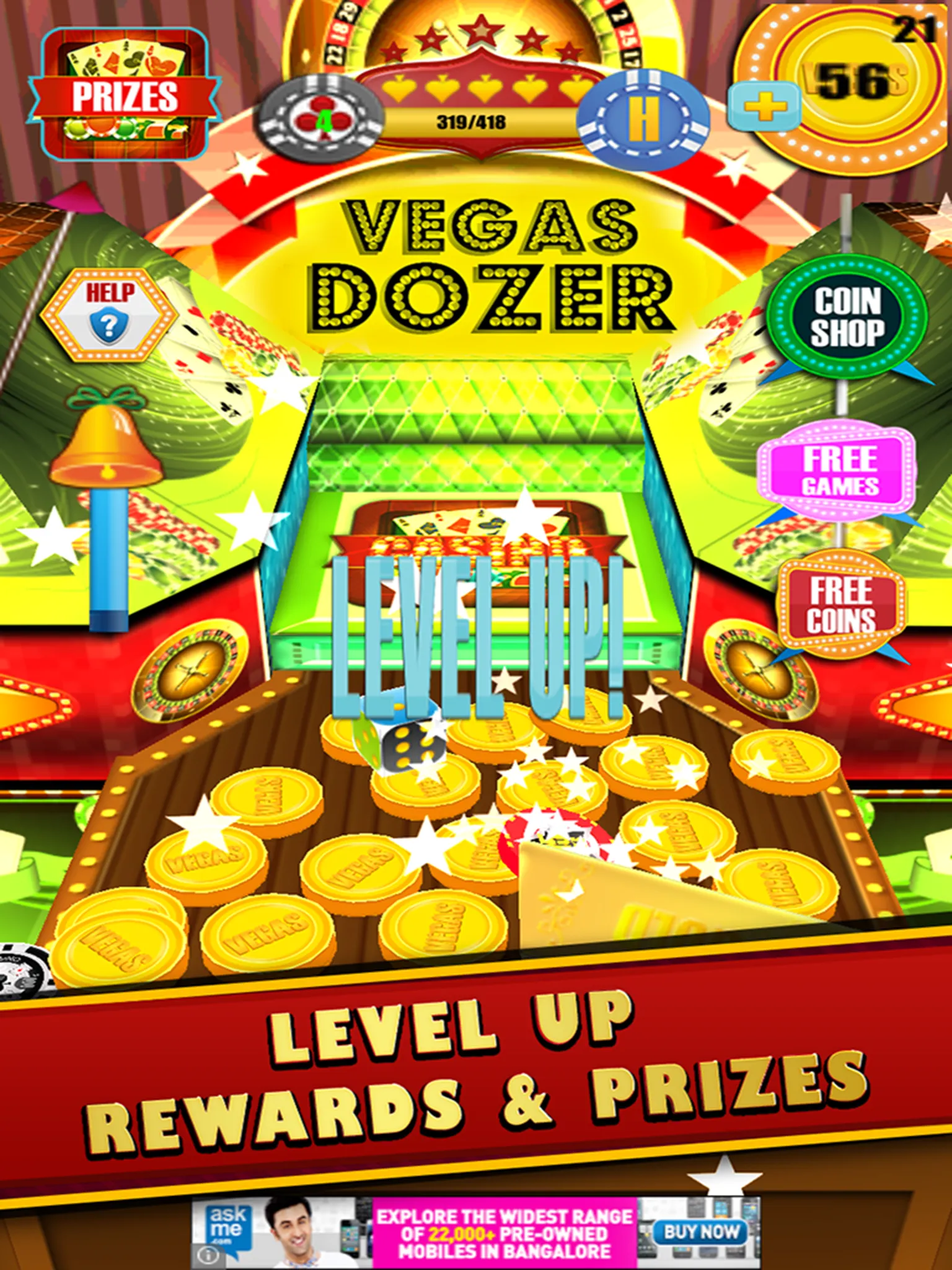 Coin Pusher Box Carnival Dozer | Indus Appstore | Screenshot