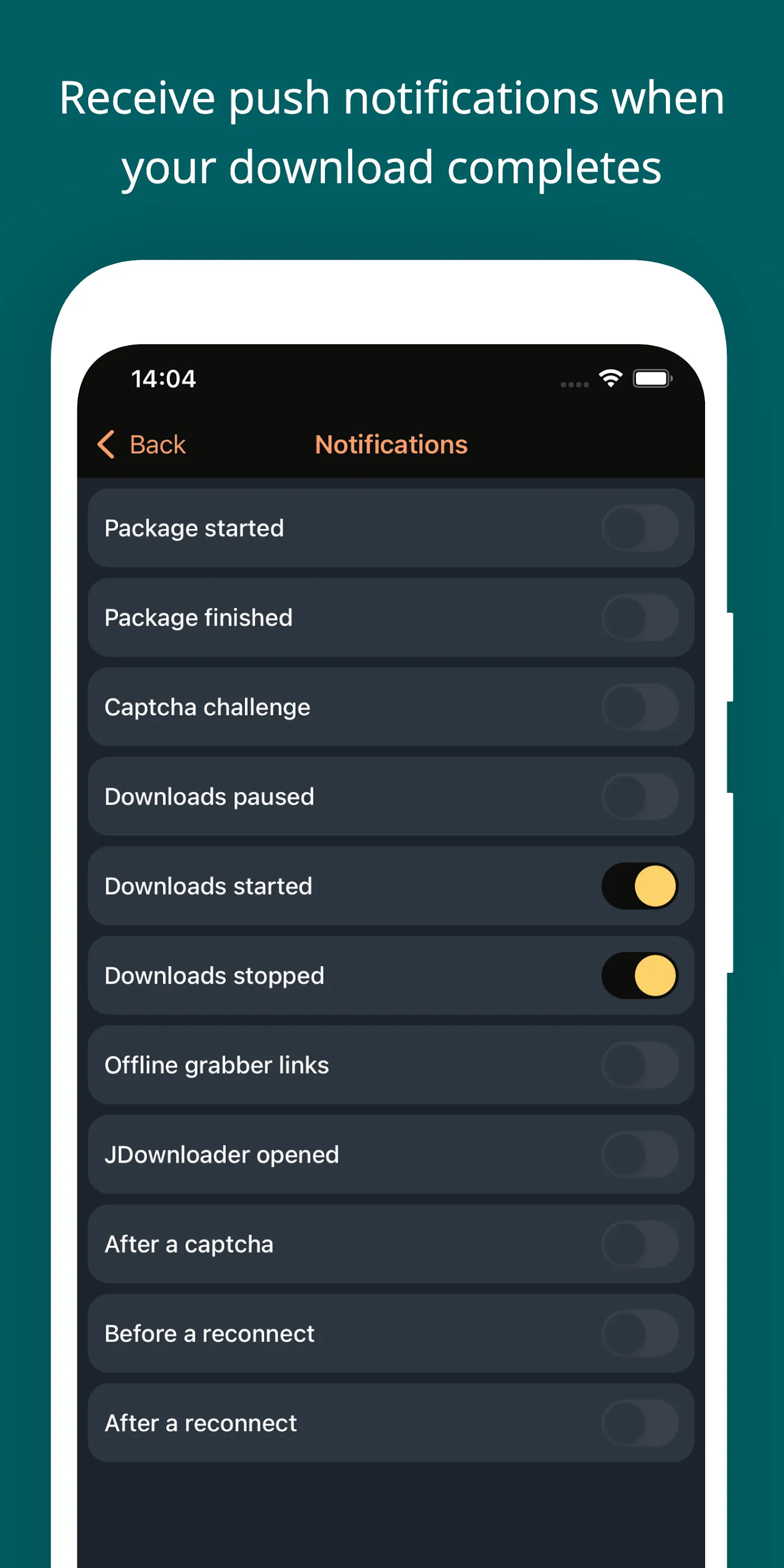 JDownloader Remote Control | Indus Appstore | Screenshot