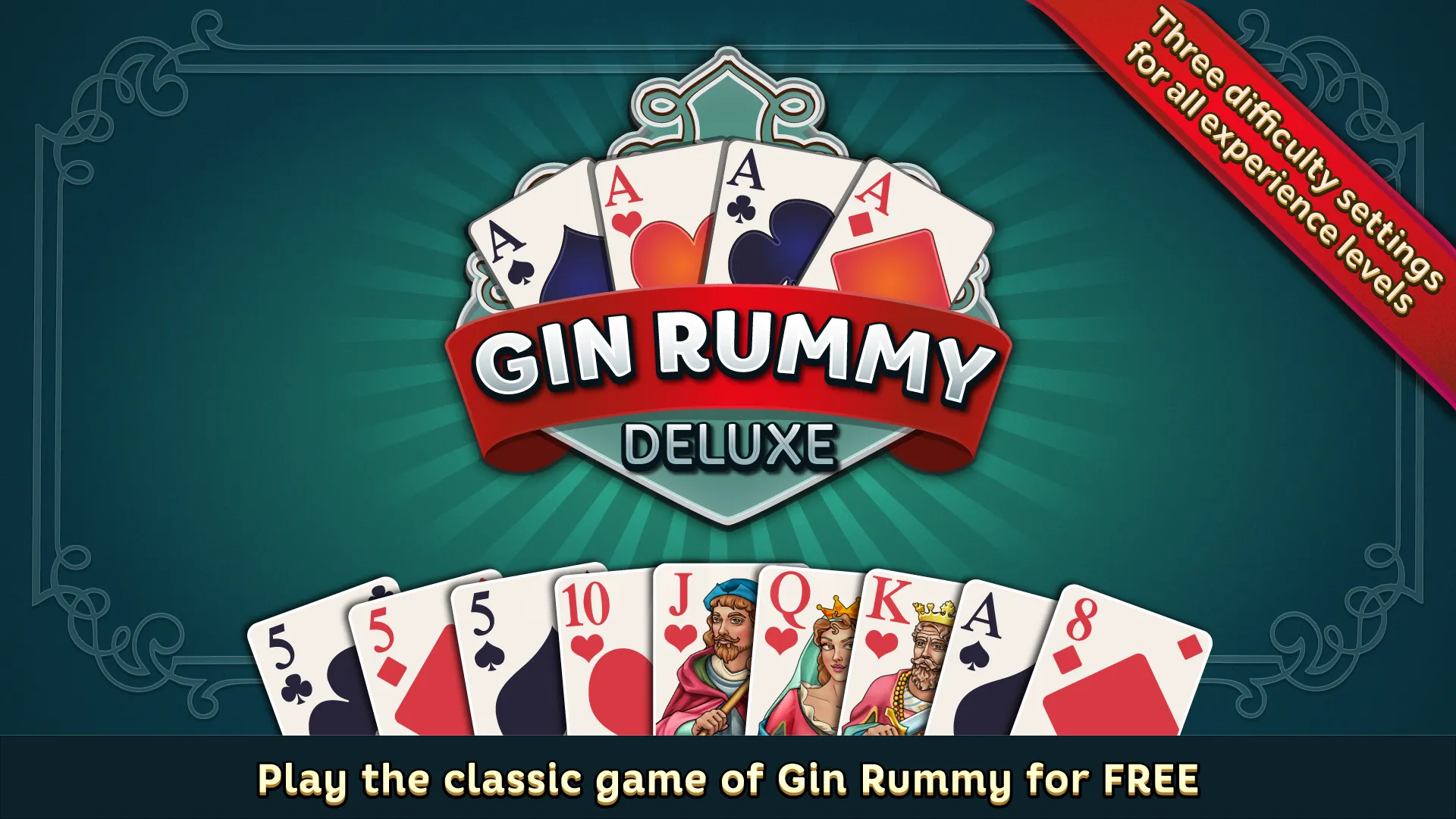 Gin Rummy Deluxe | Indus Appstore | Screenshot