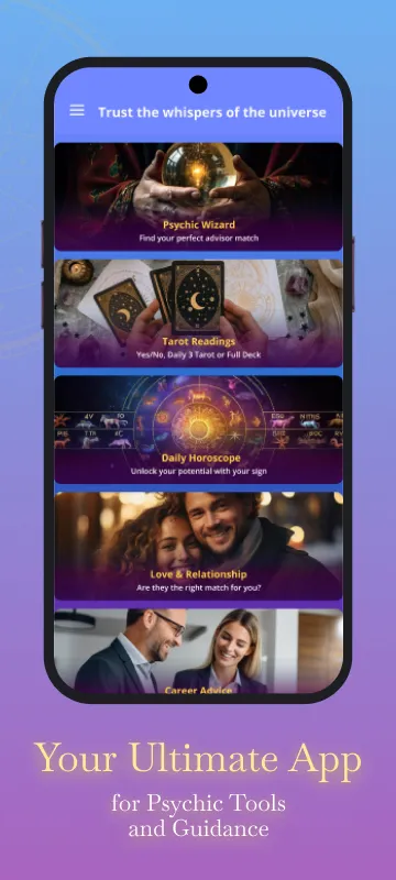 Psychic Text & Tarot Reading | Indus Appstore | Screenshot