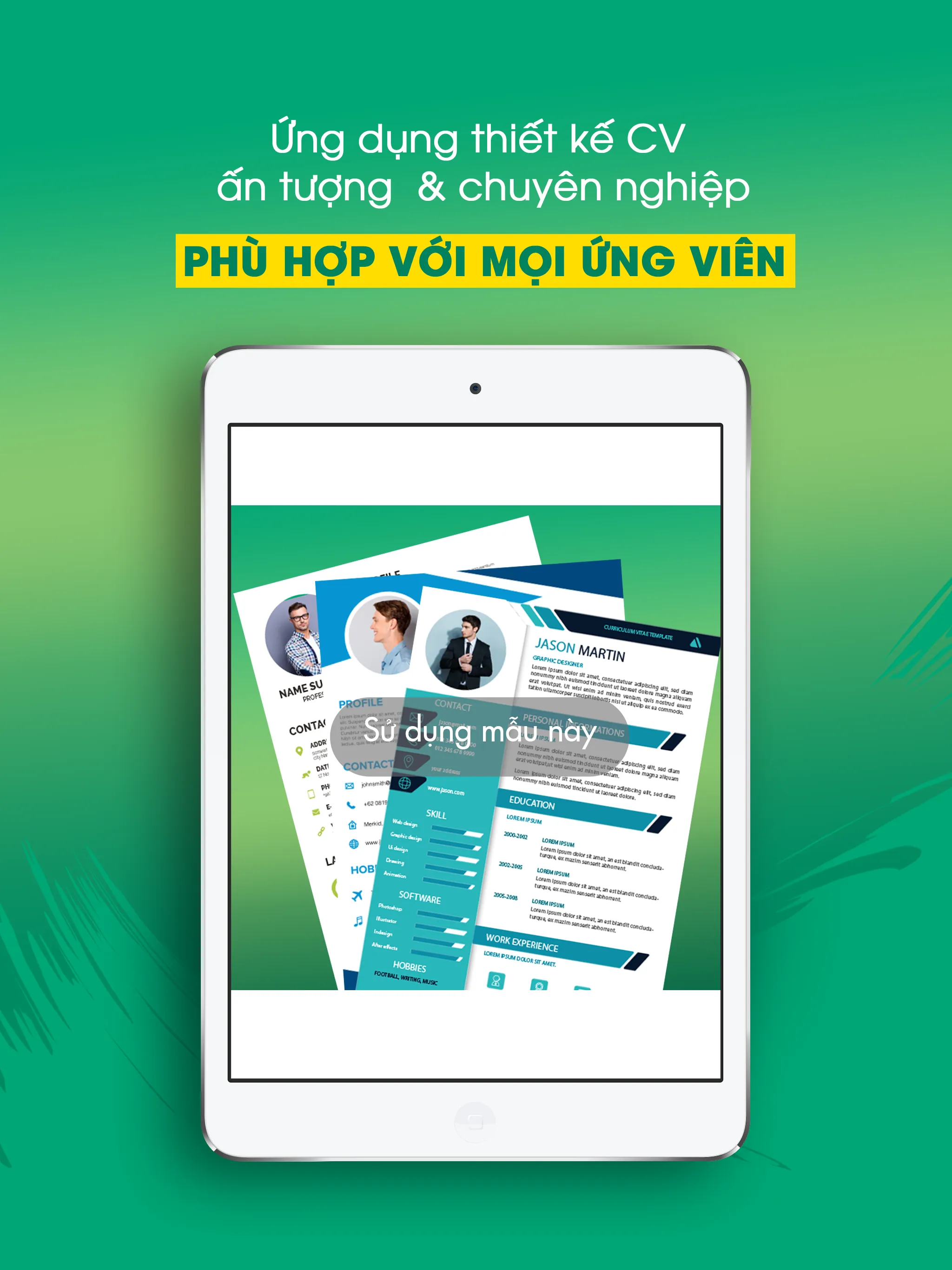 Resume Maker - Tạo CV (hồ sơ x | Indus Appstore | Screenshot