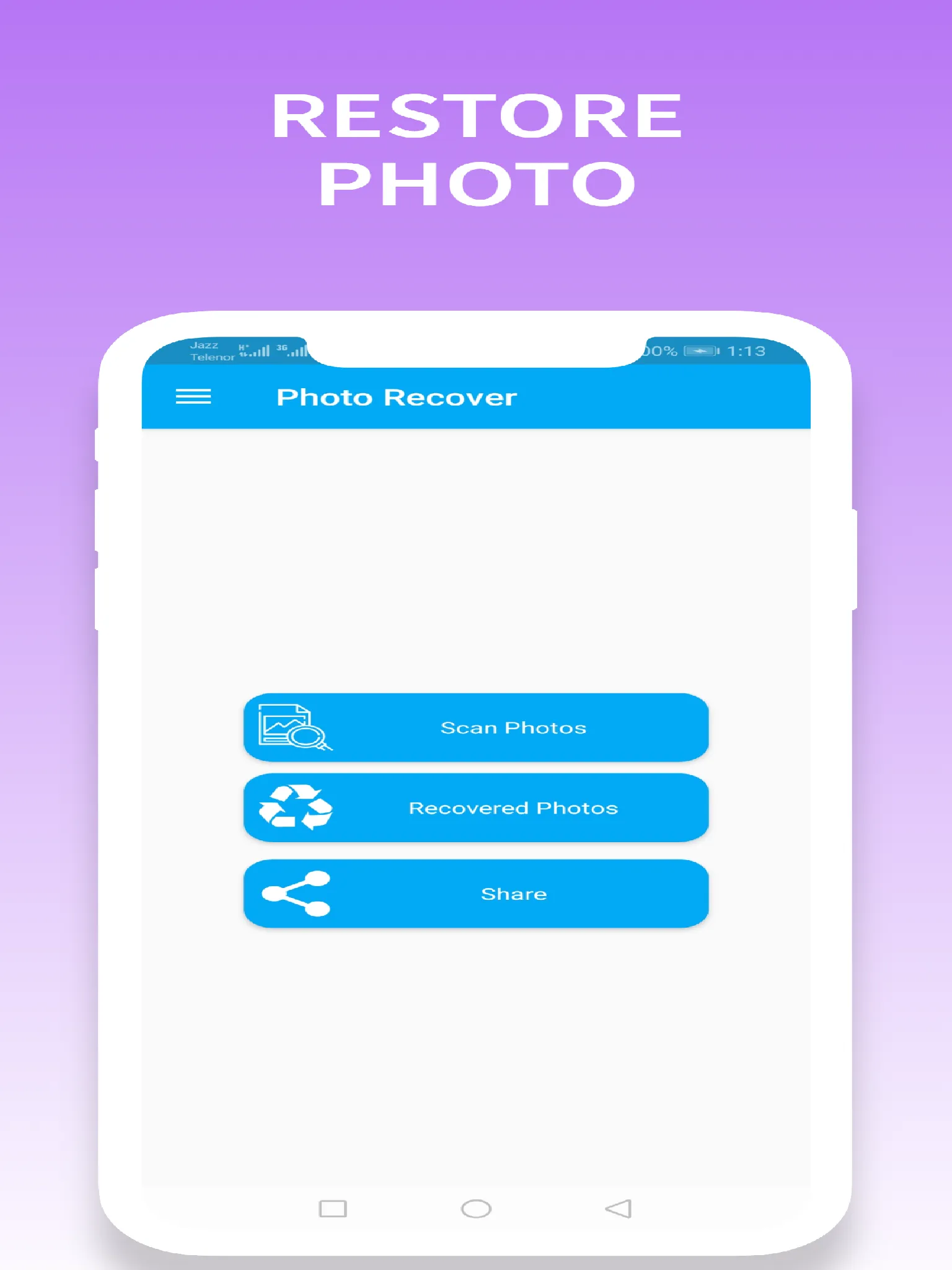 Recover deleted Photos | Indus Appstore | Screenshot