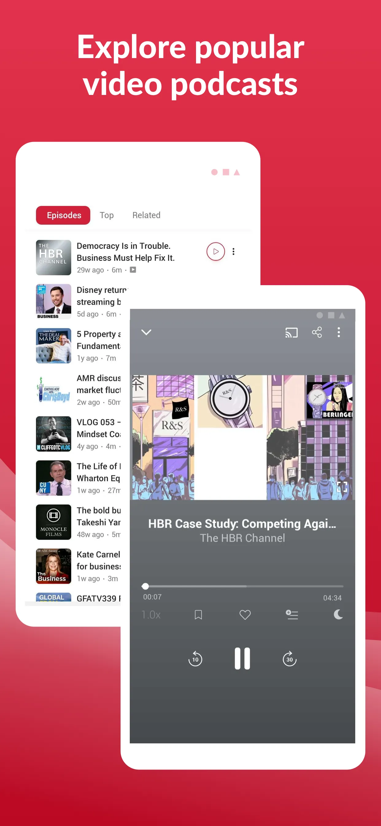 Offline Podcast App: Player FM | Indus Appstore | Screenshot