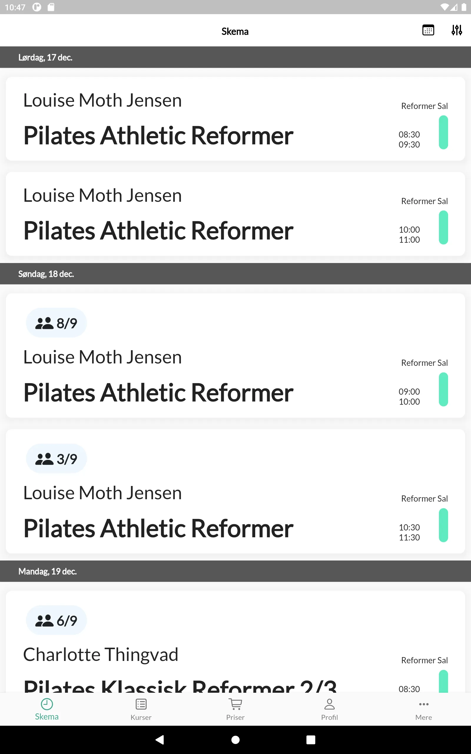 Free Spirit Pilates | Indus Appstore | Screenshot