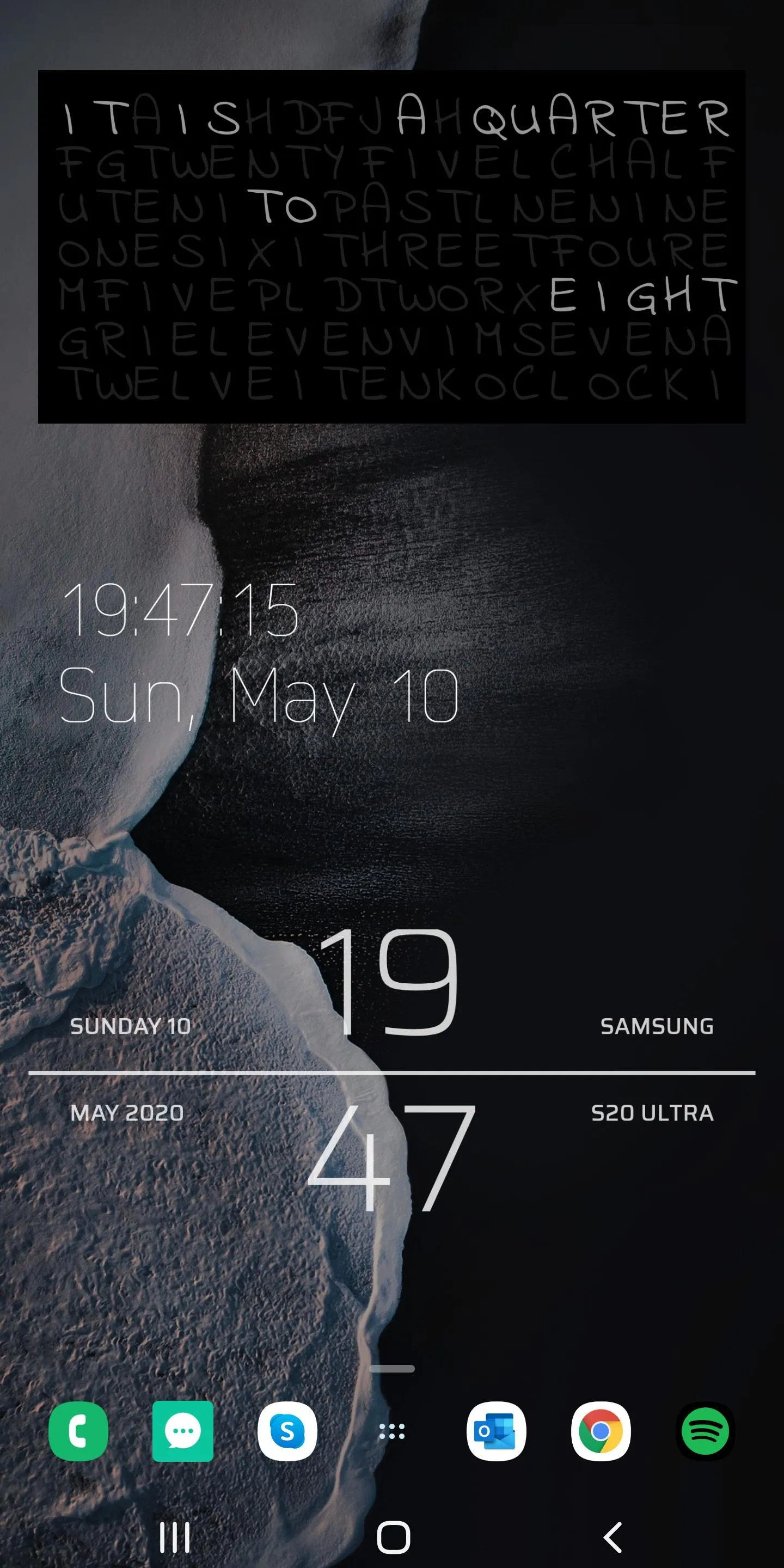 Android Clock Widgets | Indus Appstore | Screenshot