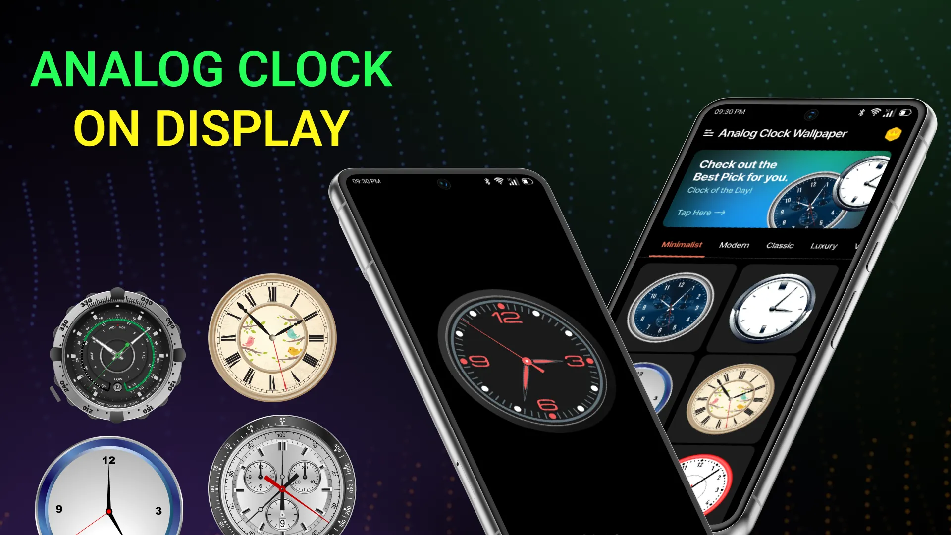 Analog Watch Faces | Indus Appstore | Screenshot