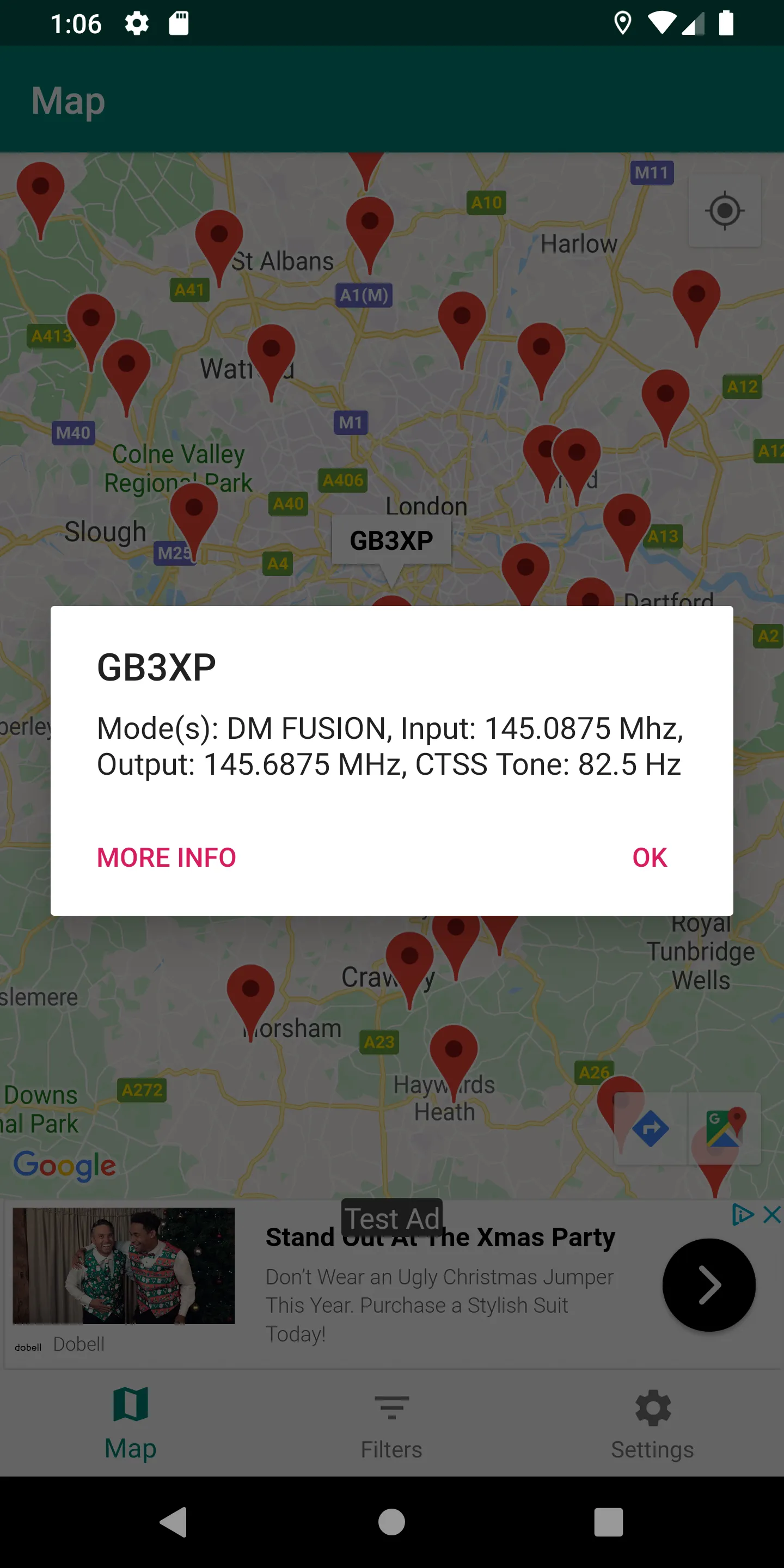 UK Amateur Radio Repeaters | Indus Appstore | Screenshot