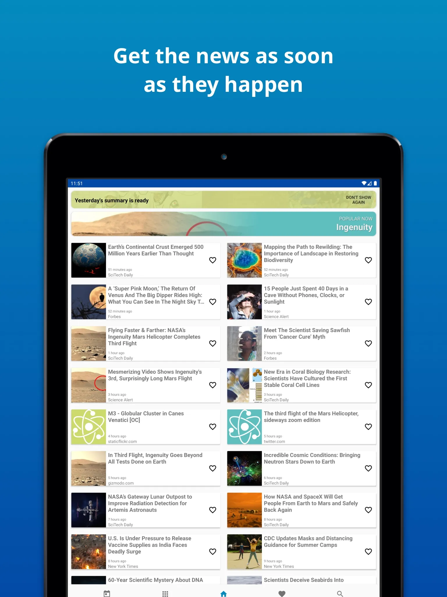 Science News, Every Daily News | Indus Appstore | Screenshot