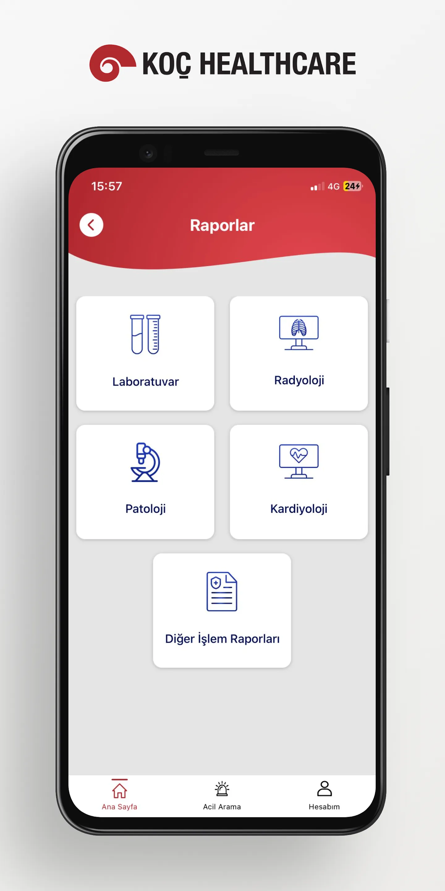 Koç Healthcare | Indus Appstore | Screenshot