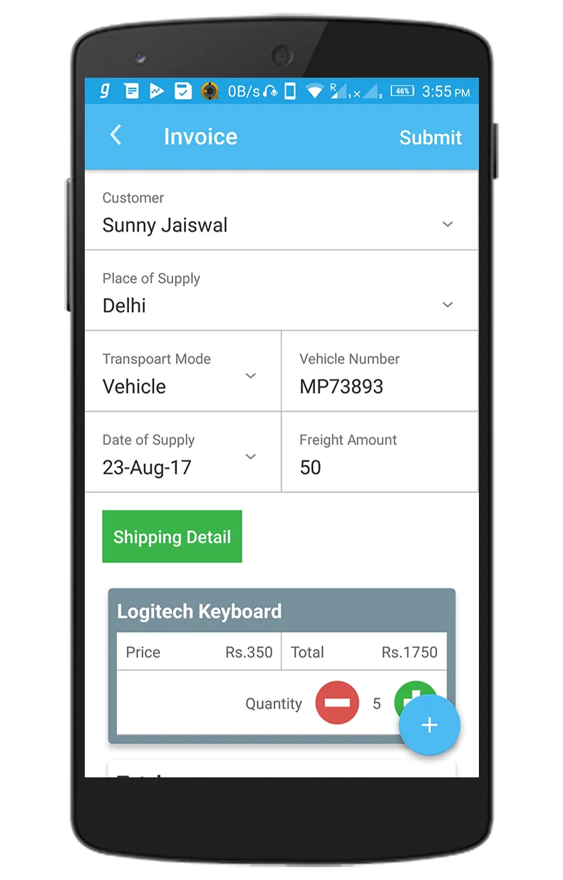 UltraGST Billing Software GST | Indus Appstore | Screenshot