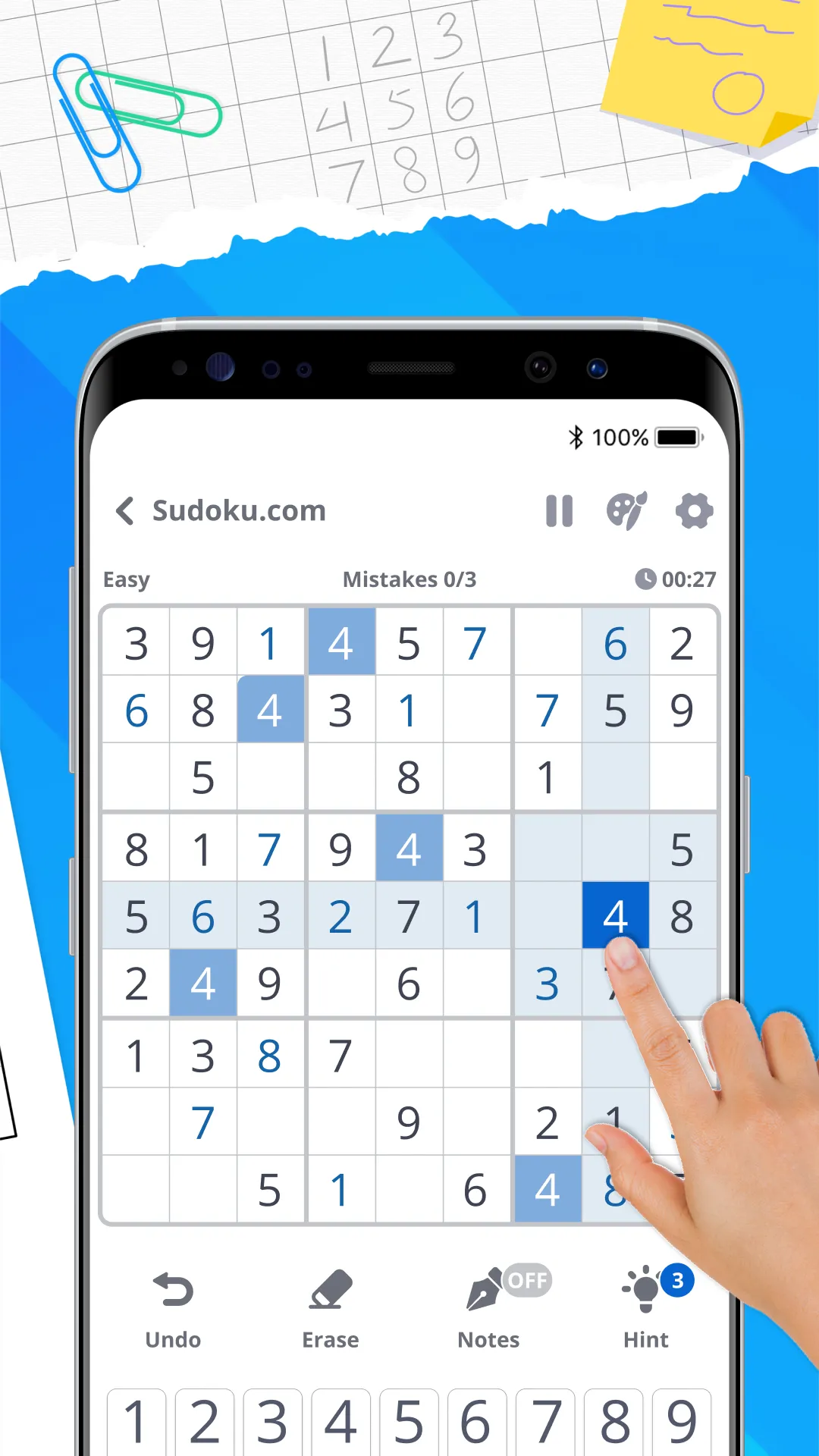 Sudoku - Daily Sudoku Puzzle | Indus Appstore | Screenshot