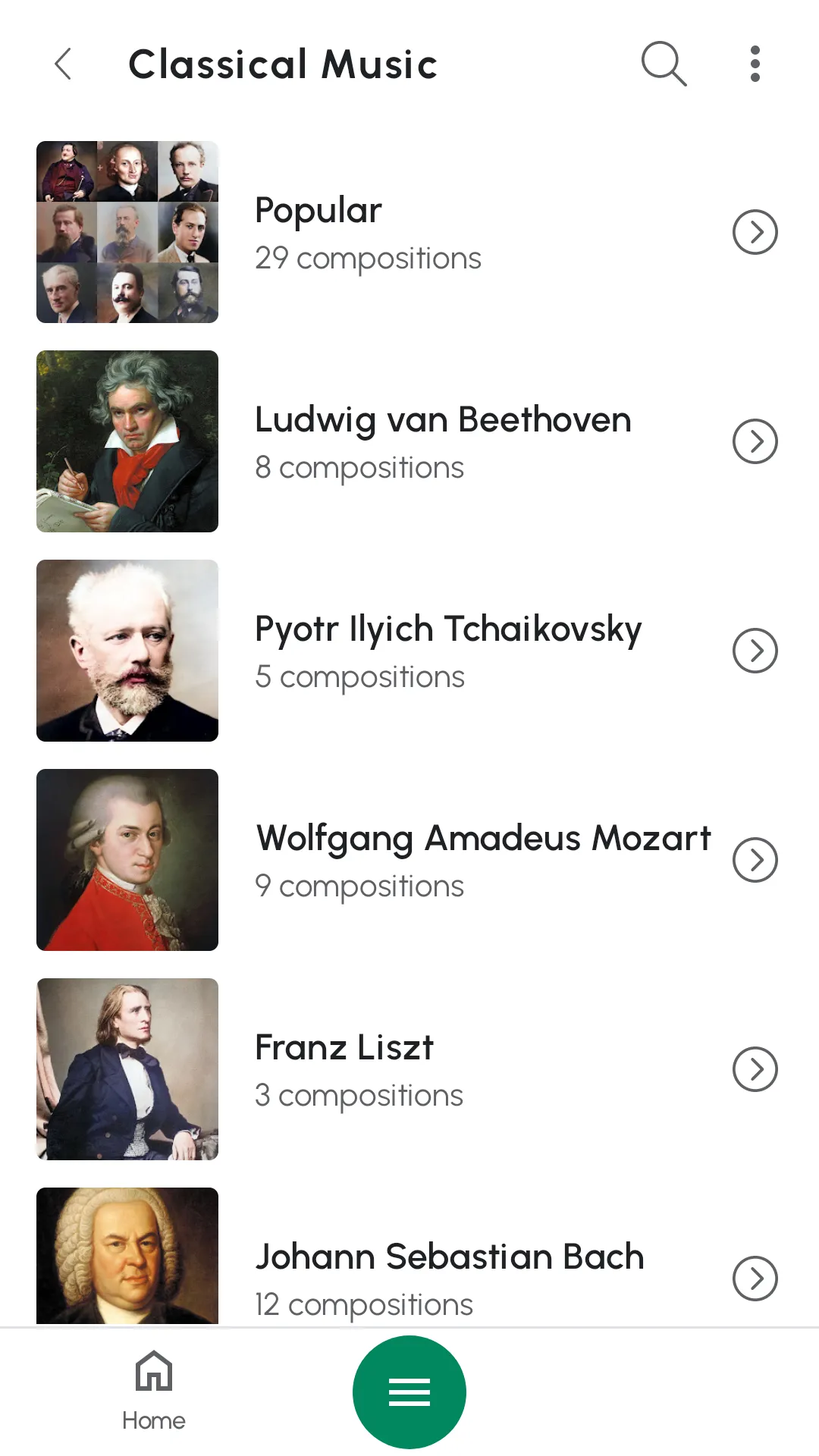 Classical Music | Indus Appstore | Screenshot