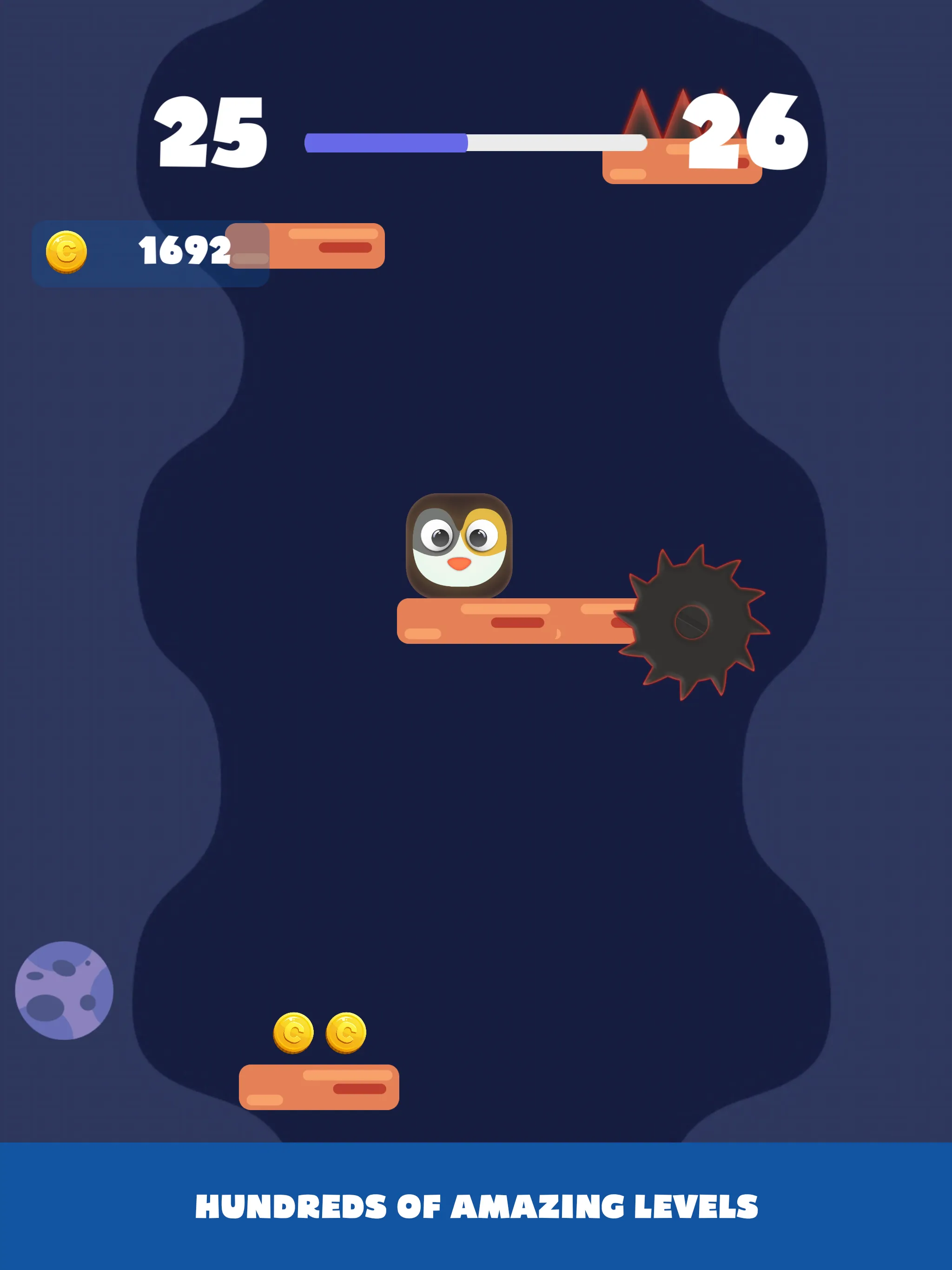 Falling Penguin | Indus Appstore | Screenshot