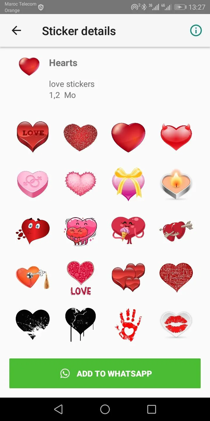 WASticker - Love stickers | Indus Appstore | Screenshot