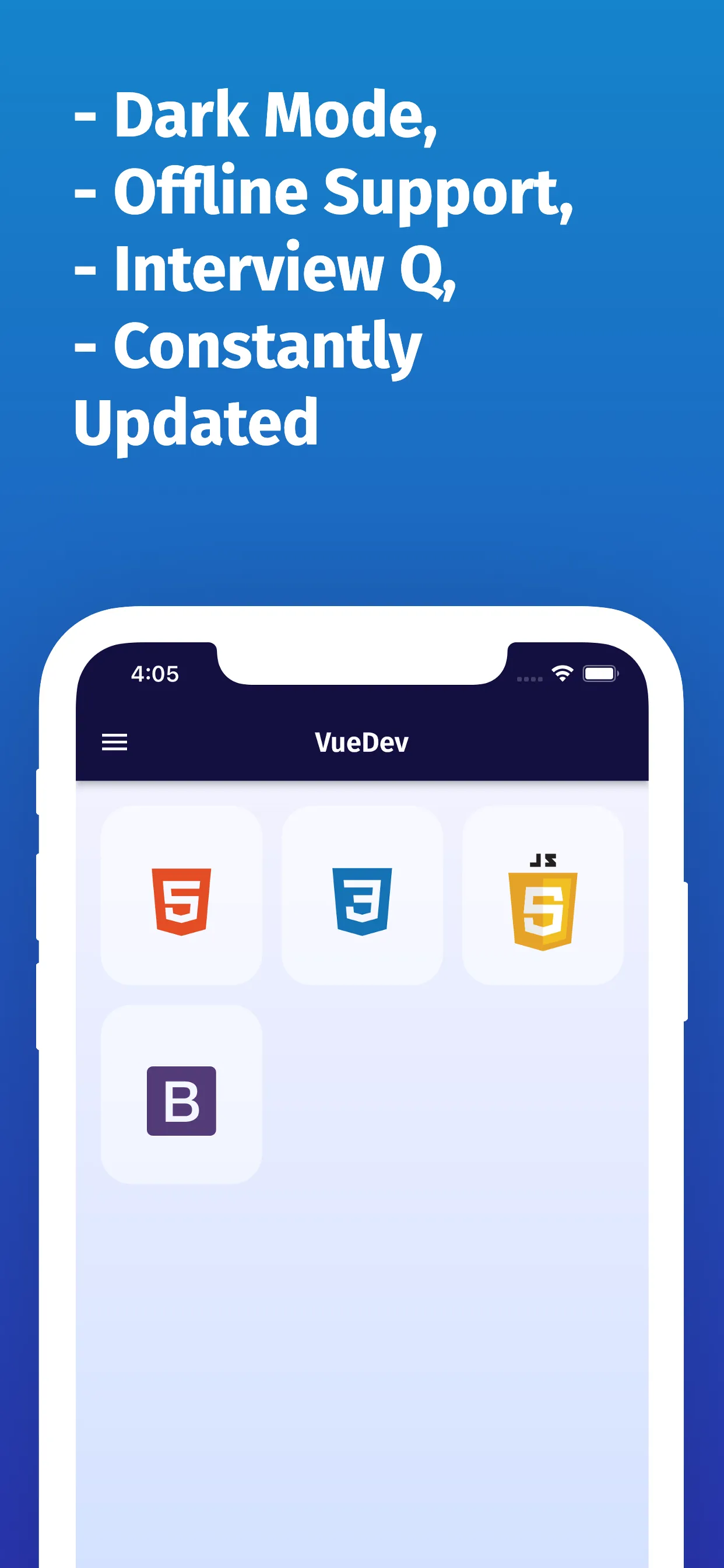 Learn Vue.js OFFLINE - VueDev | Indus Appstore | Screenshot