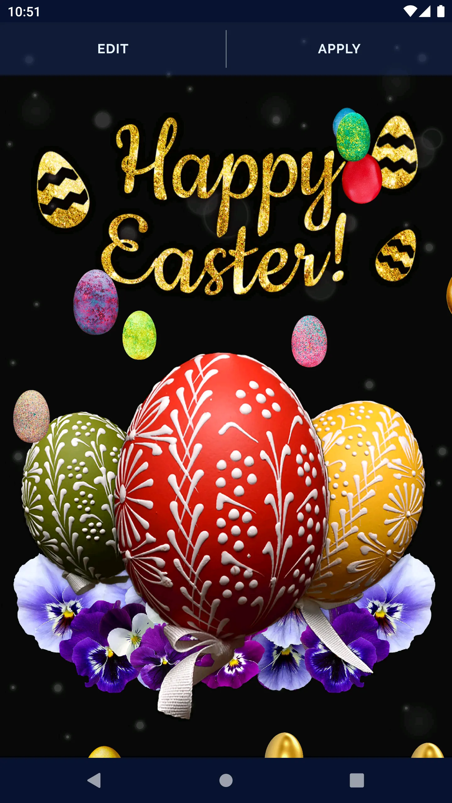 Easter Eggs Live Wallpaper | Indus Appstore | Screenshot