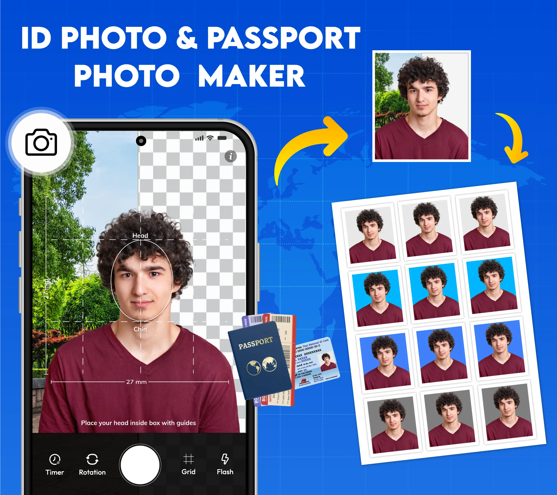 Visa ID: Passport Photo Maker | Indus Appstore | Screenshot
