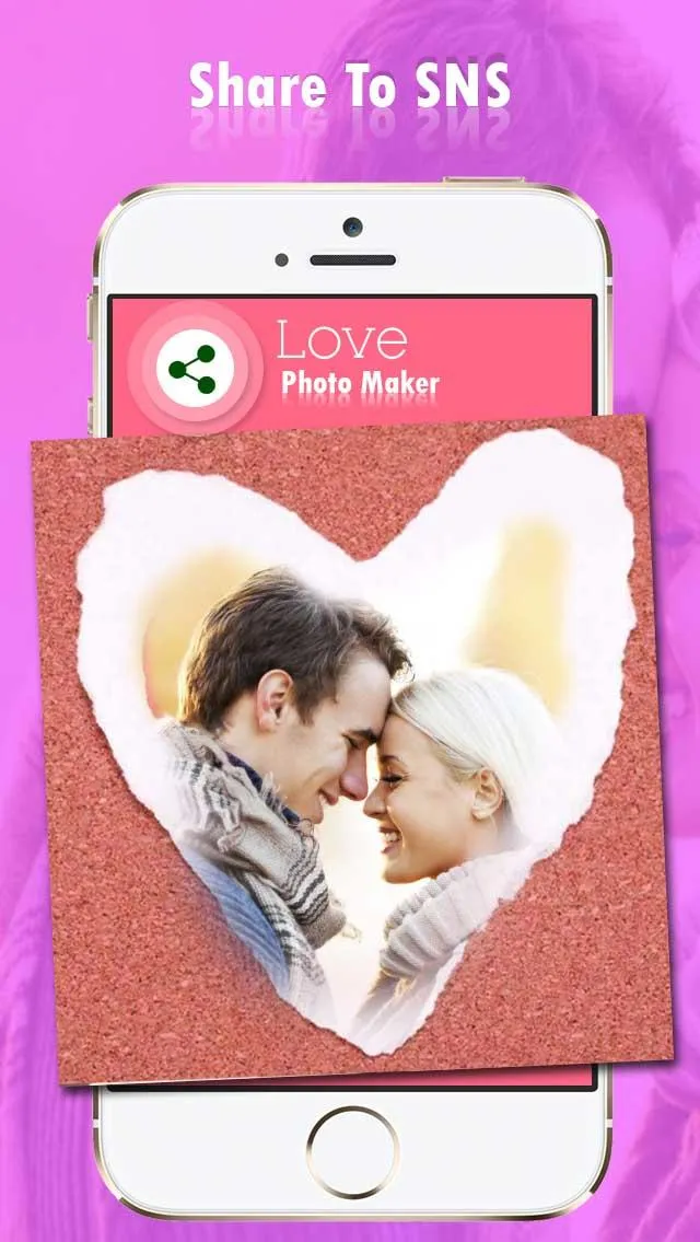 Valentine Day Photo Frame | Indus Appstore | Screenshot