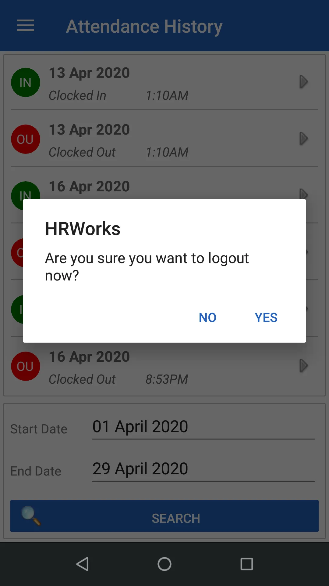 HRWMobile | Indus Appstore | Screenshot