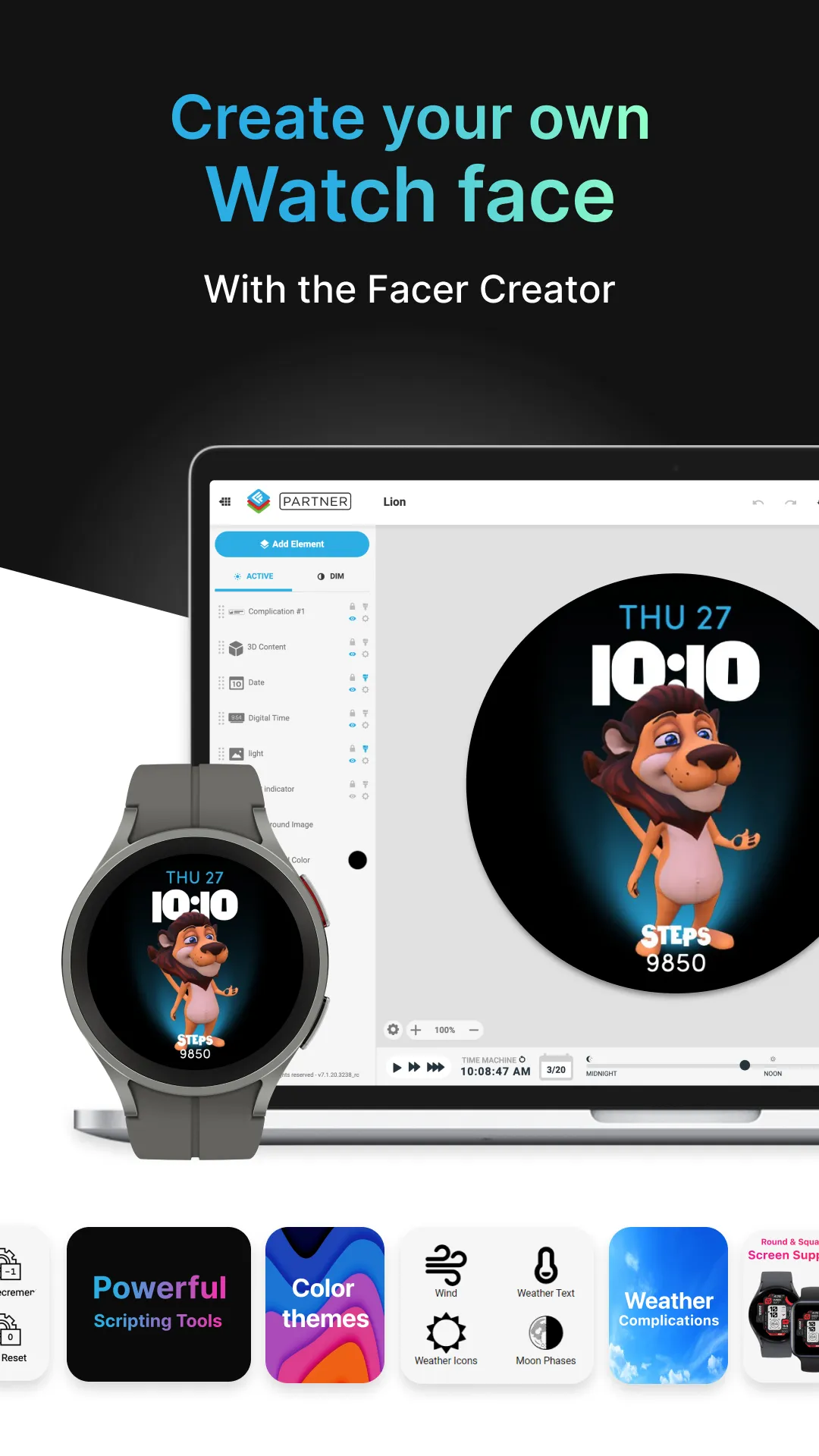 Facer Watch Faces | Indus Appstore | Screenshot