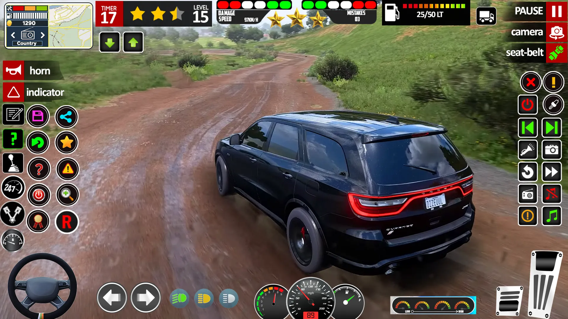 Uphill Mountain Jeep Driver 3D | Indus Appstore | Screenshot