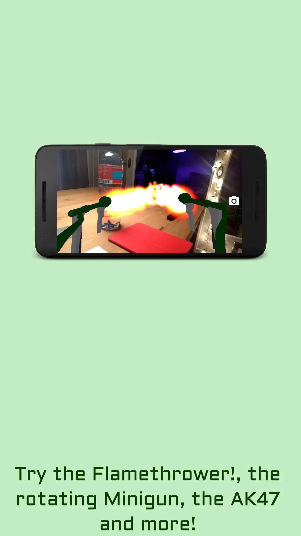 3D Weapons - Guns in Augmented | Indus Appstore | Screenshot