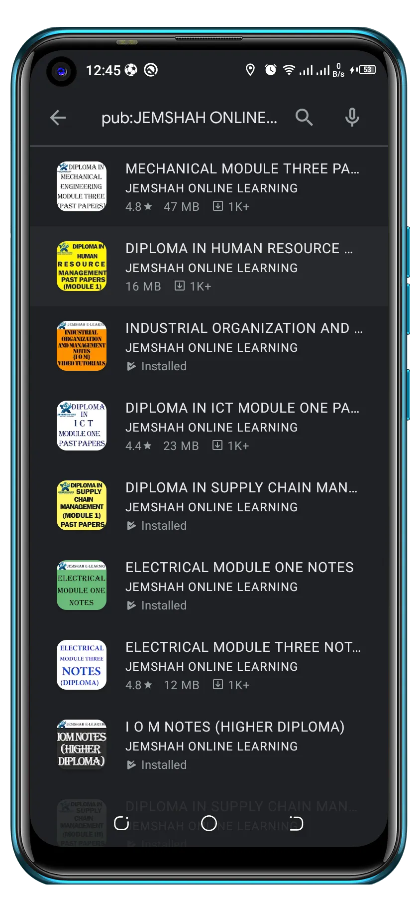 DIPLOMA IN SUPPLY CHAIN  MOD2 | Indus Appstore | Screenshot