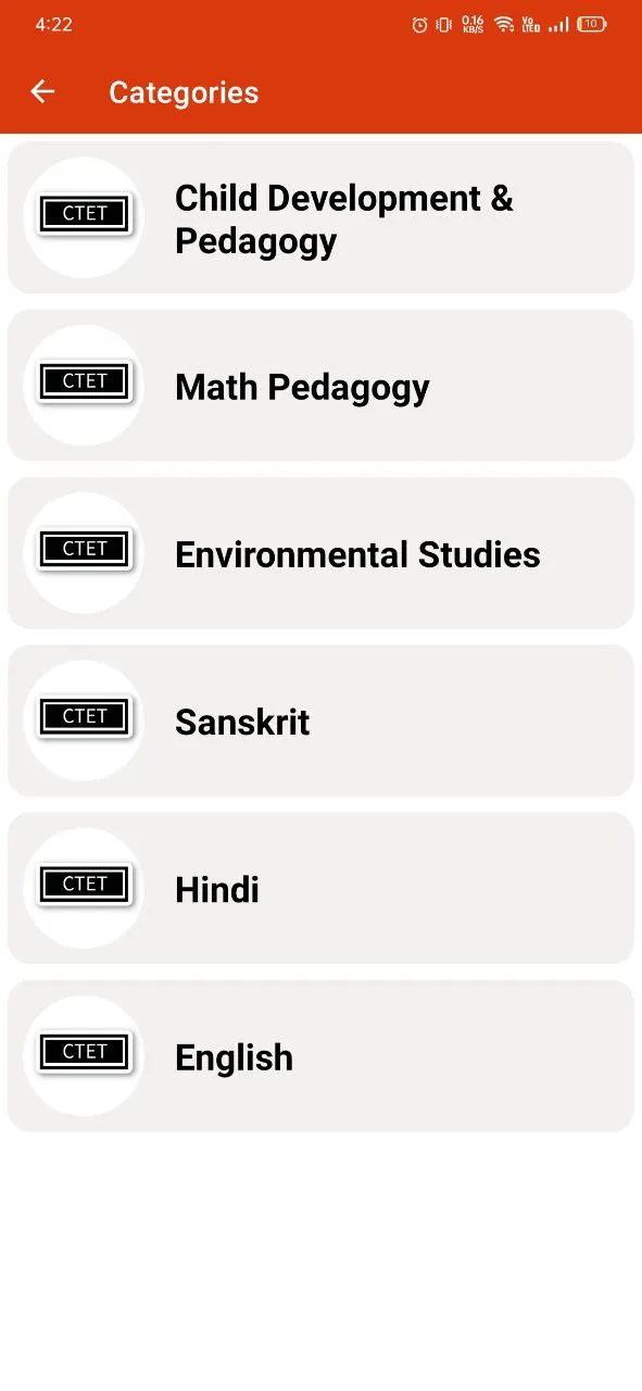 CTET Quiz & Previous Year 2022 | Indus Appstore | Screenshot