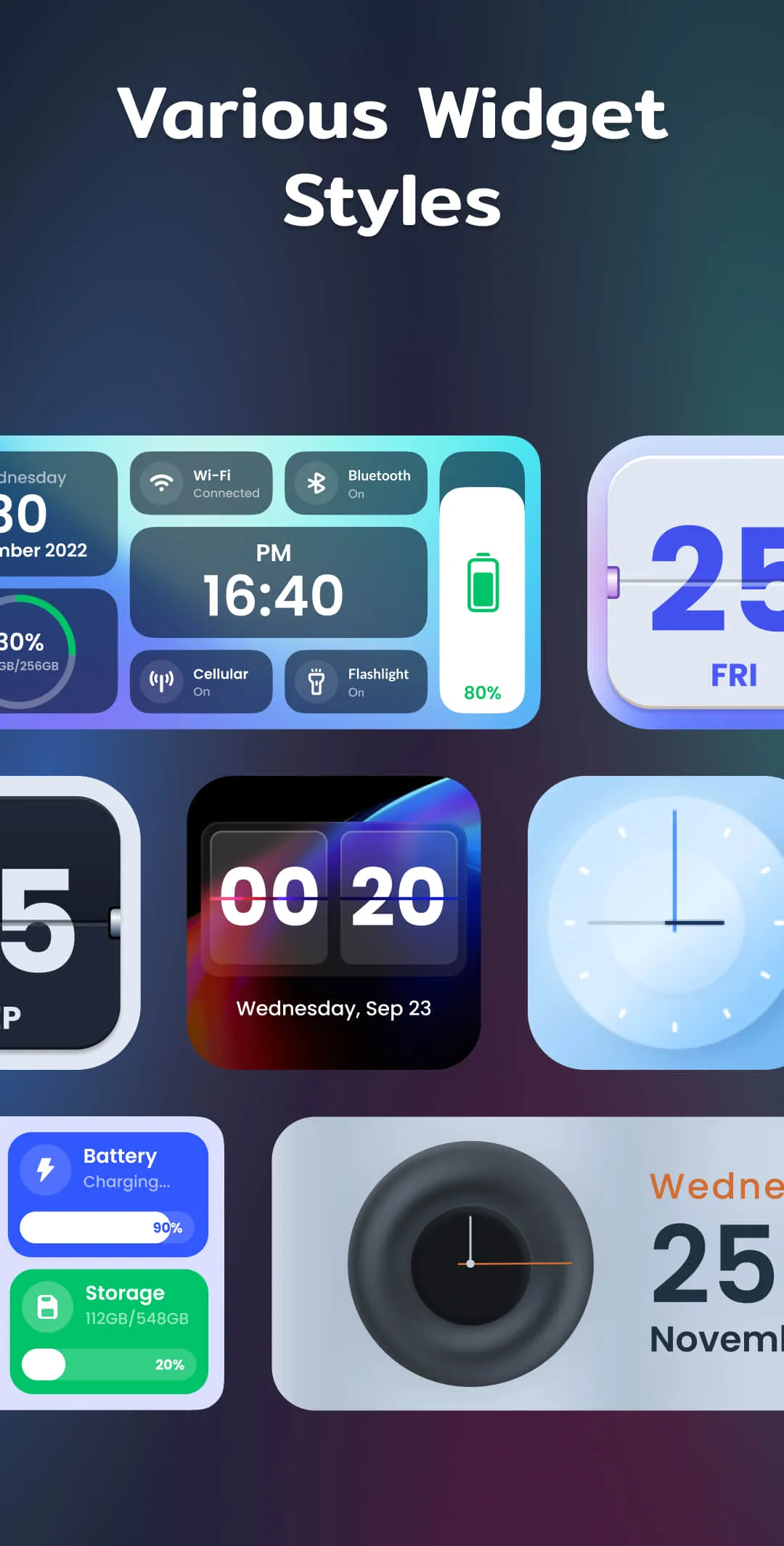 Color Widgets, Theme: iWidgets | Indus Appstore | Screenshot