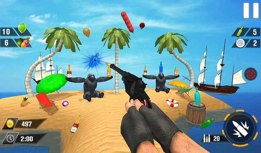 Bottle Gun Shooter Game | Indus Appstore | Screenshot