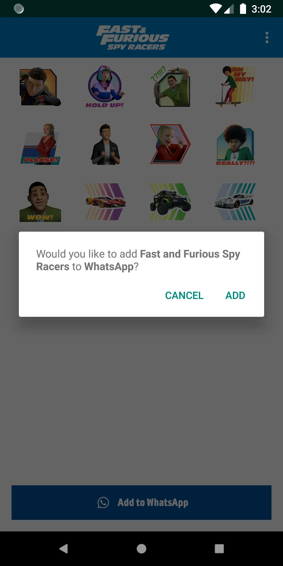 DWA TV Spy Racers Stickers | Indus Appstore | Screenshot