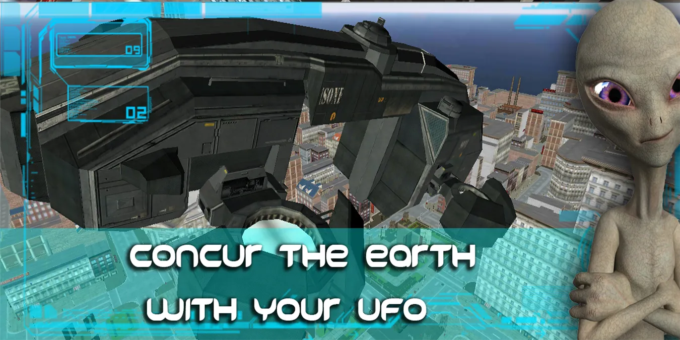 UFO Simulator : Crazy UFO | Indus Appstore | Screenshot