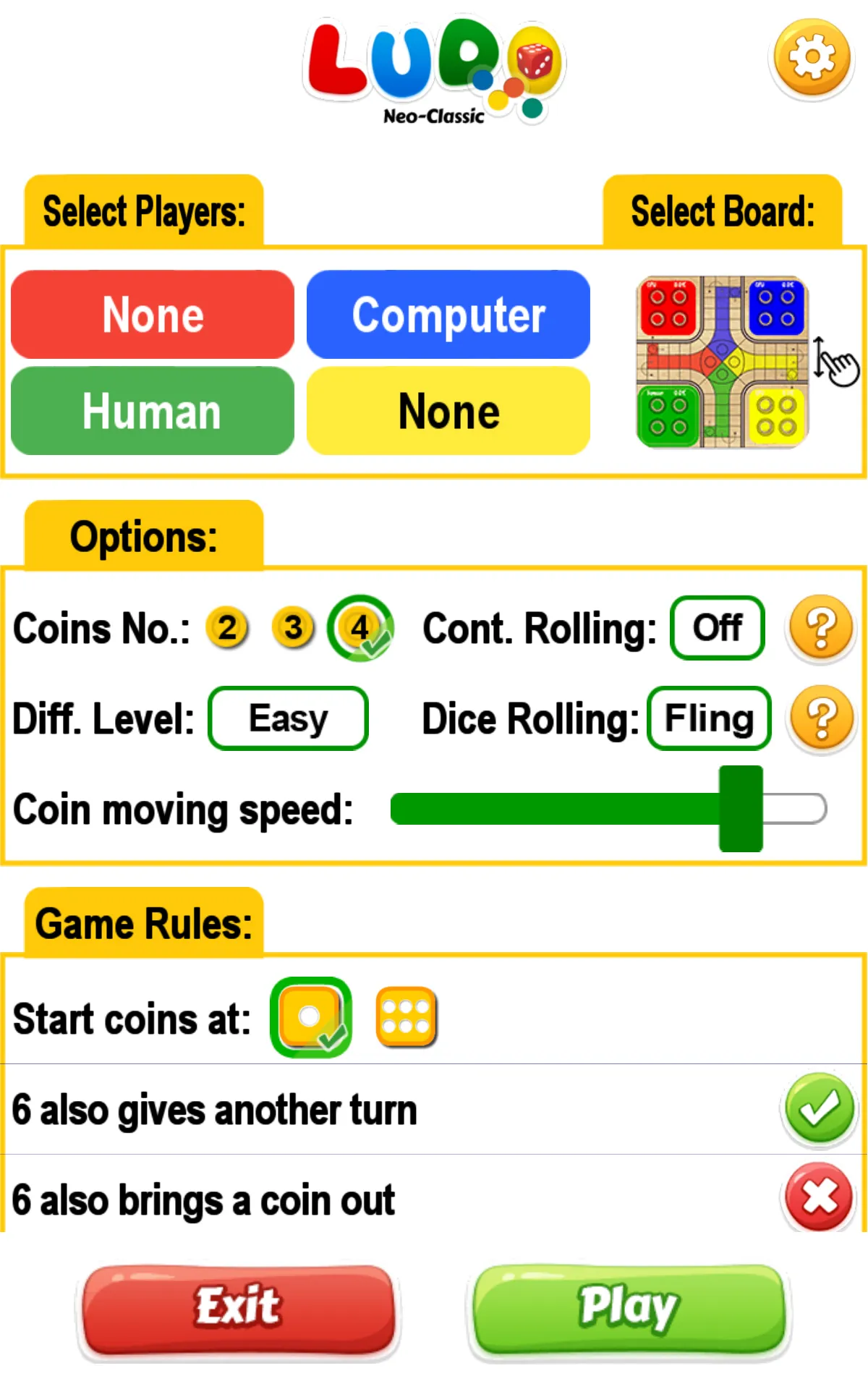 Ludo Neo-Classic: King of Dice | Indus Appstore | Screenshot