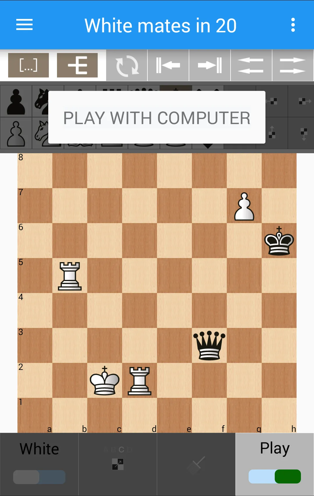 7-piece chess endgame training | Indus Appstore | Screenshot