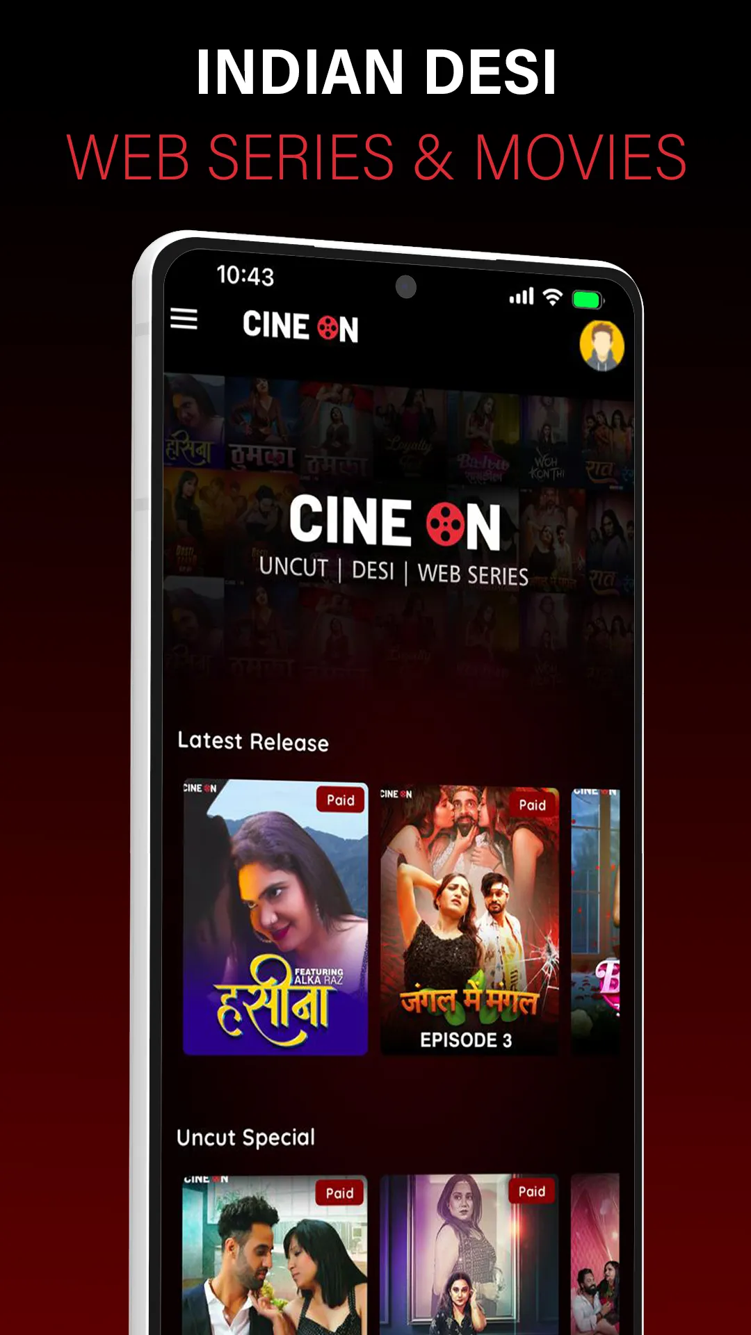 Cine On - Hindi Web Series | Indus Appstore | Screenshot