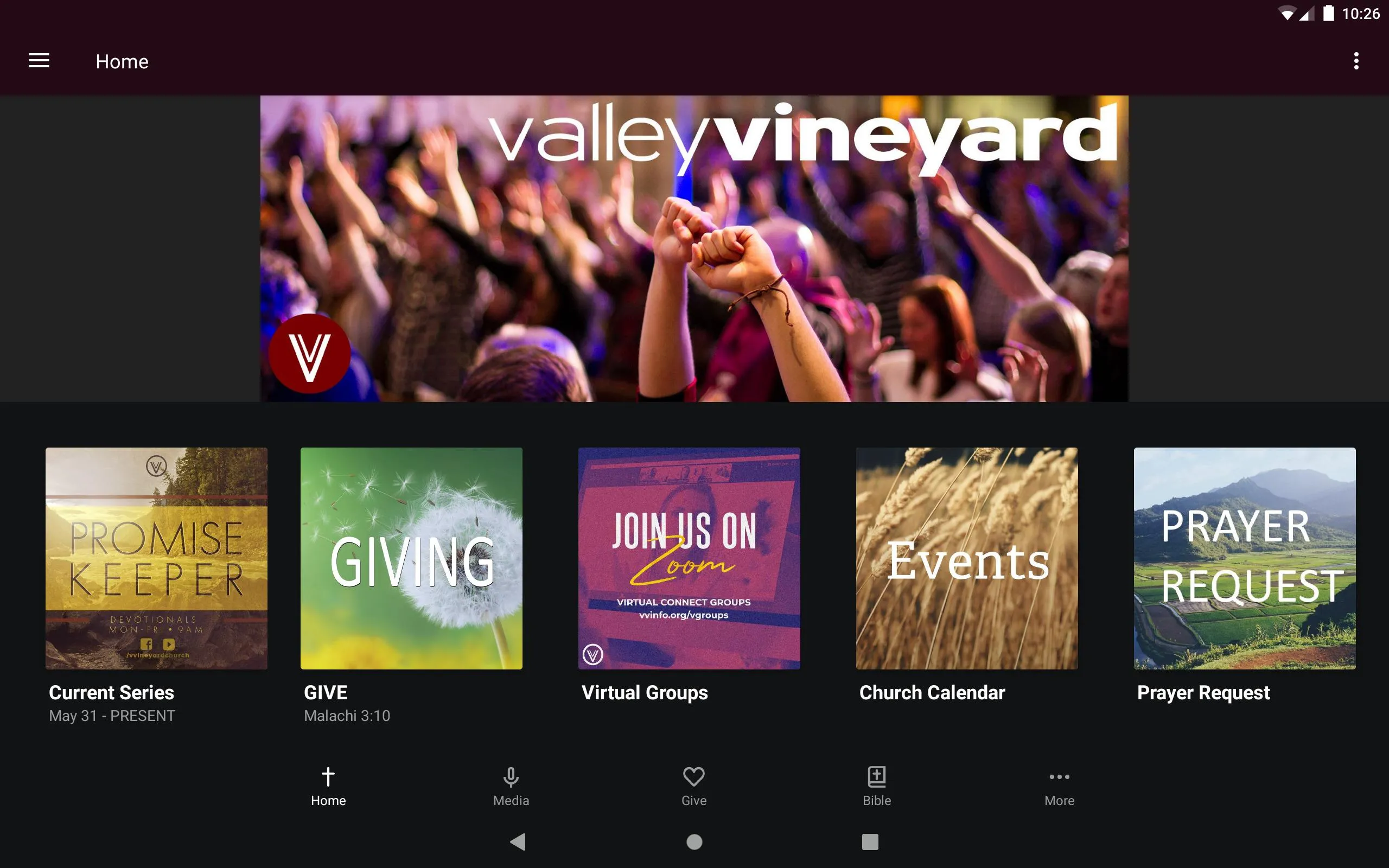 Valley Vineyard Church Reseda | Indus Appstore | Screenshot