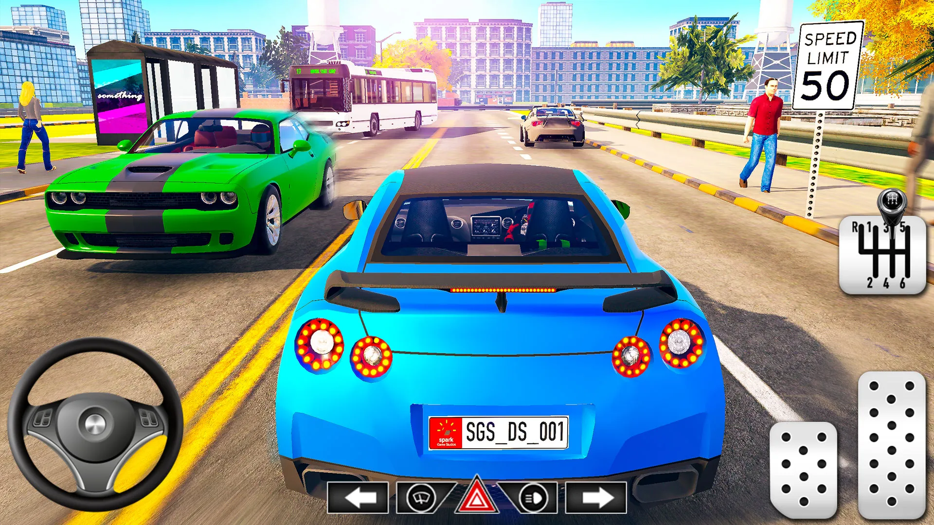 City Car Driving School Game | Indus Appstore | Screenshot